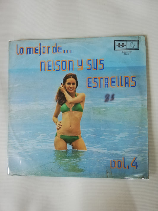 LP NELSON Y SUS ESTRELLAS - LO MEJOR DE NELSON Y SUS ESTRELLAS VOL. 4