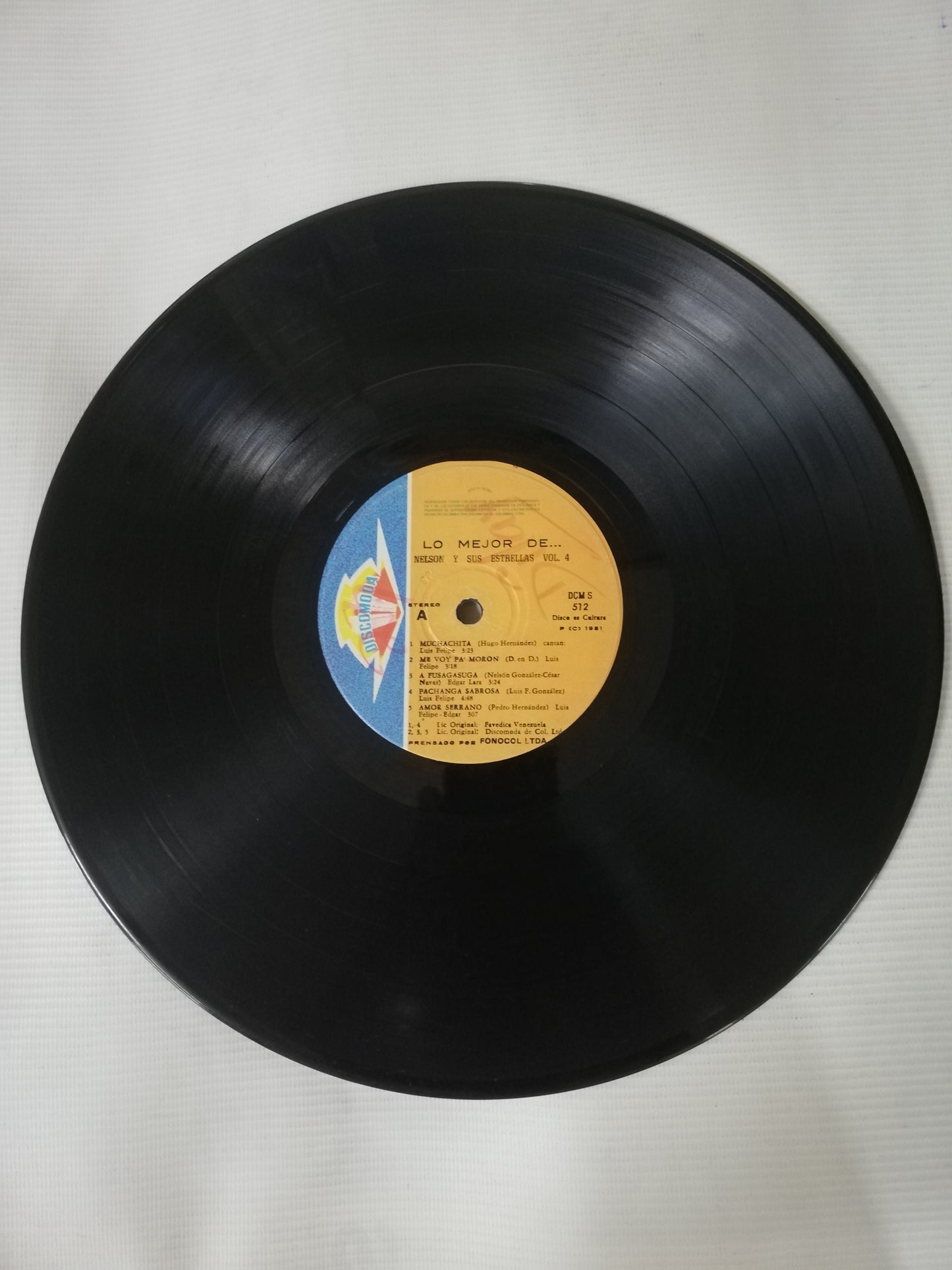 LP NELSON Y SUS ESTRELLAS - LO MEJOR DE NELSON Y SUS ESTRELLAS VOL. 4