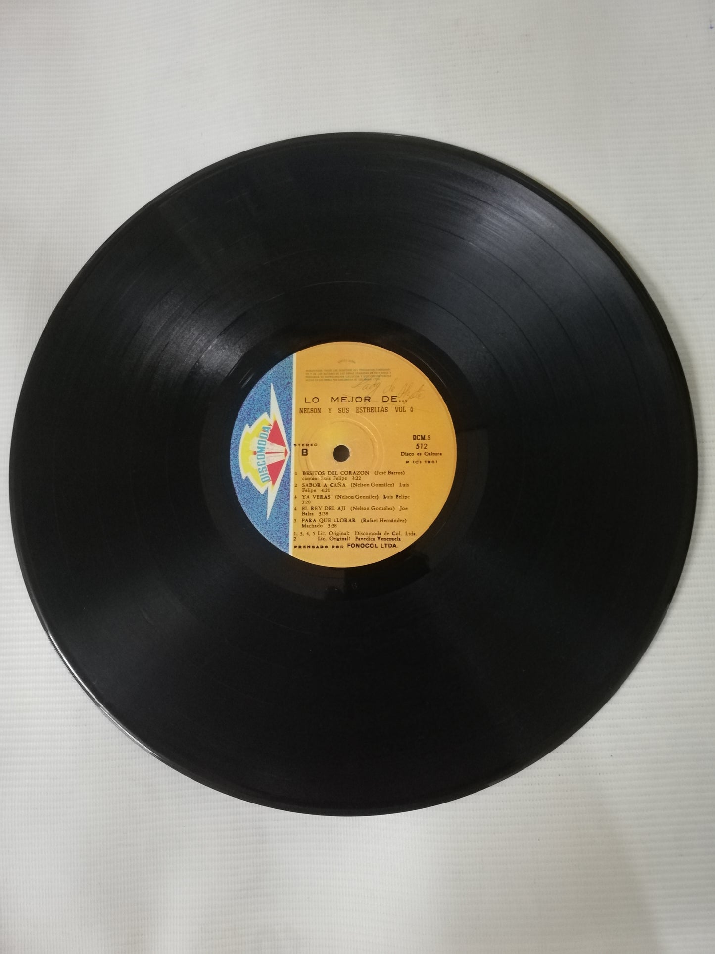 LP NELSON Y SUS ESTRELLAS - LO MEJOR DE NELSON Y SUS ESTRELLAS VOL. 4