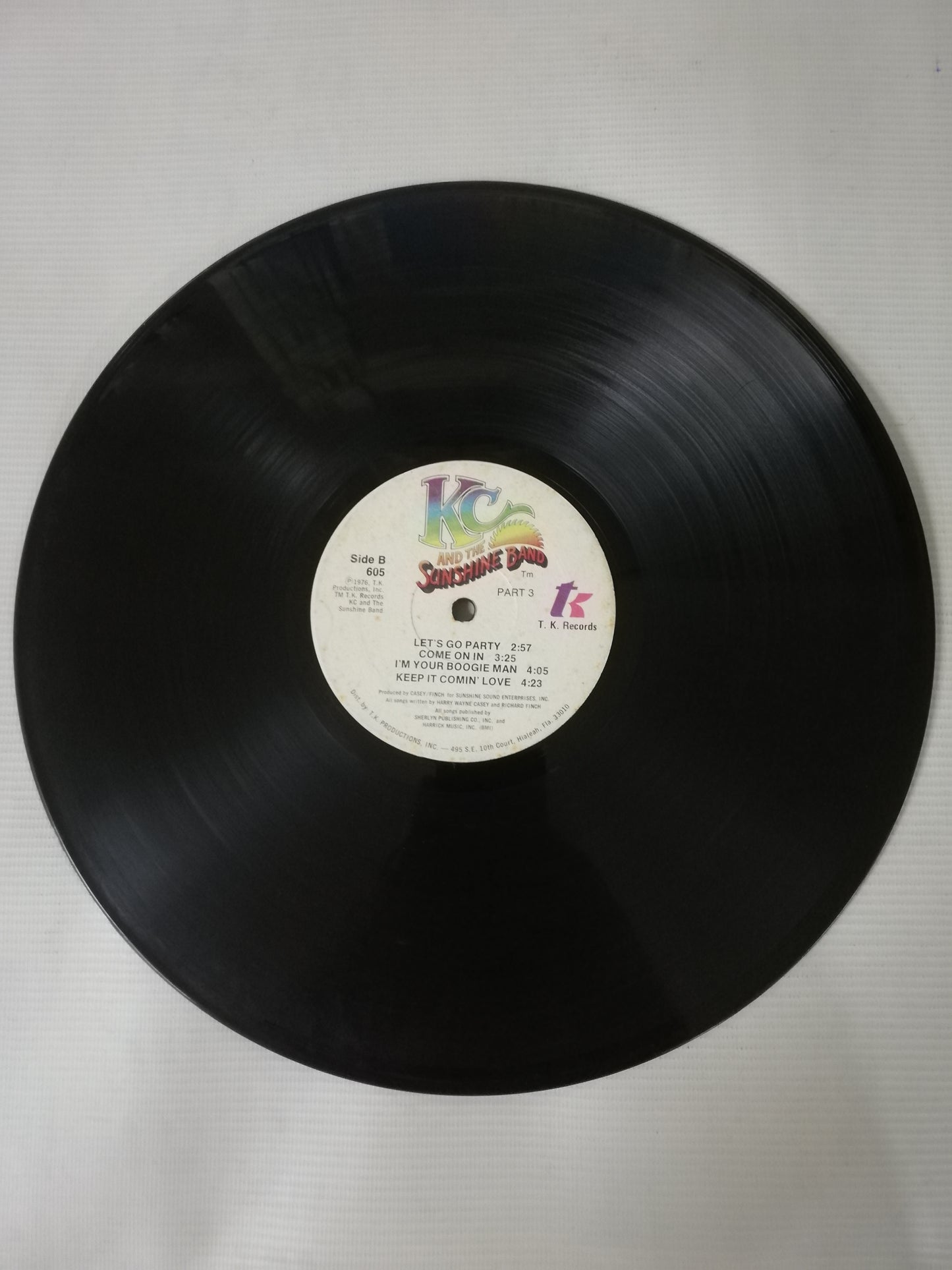 LP KC AND THE SUNSHINE BAND - PART 3
