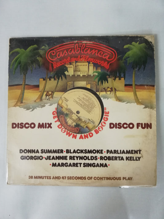 LP GET DOWN AND BOOGIE - DISCO MIX DISCO FUN
