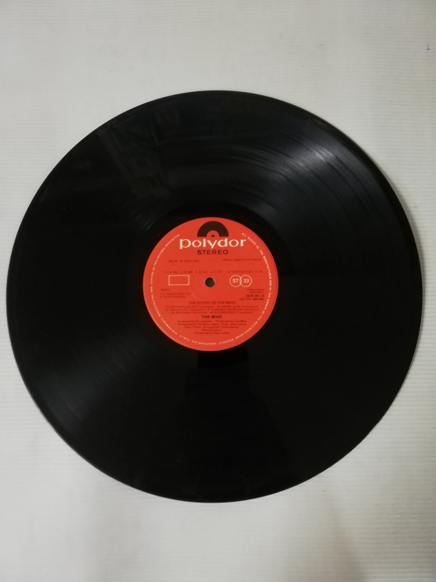 LP THE WHO - THE HISTORY OF THE WHO - VINYL X 2