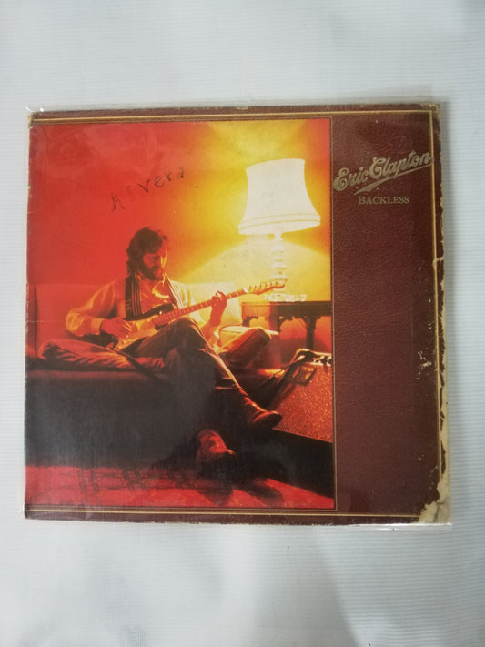 LP ERIC CLAPTON AND HIS BAND - BACKLESS