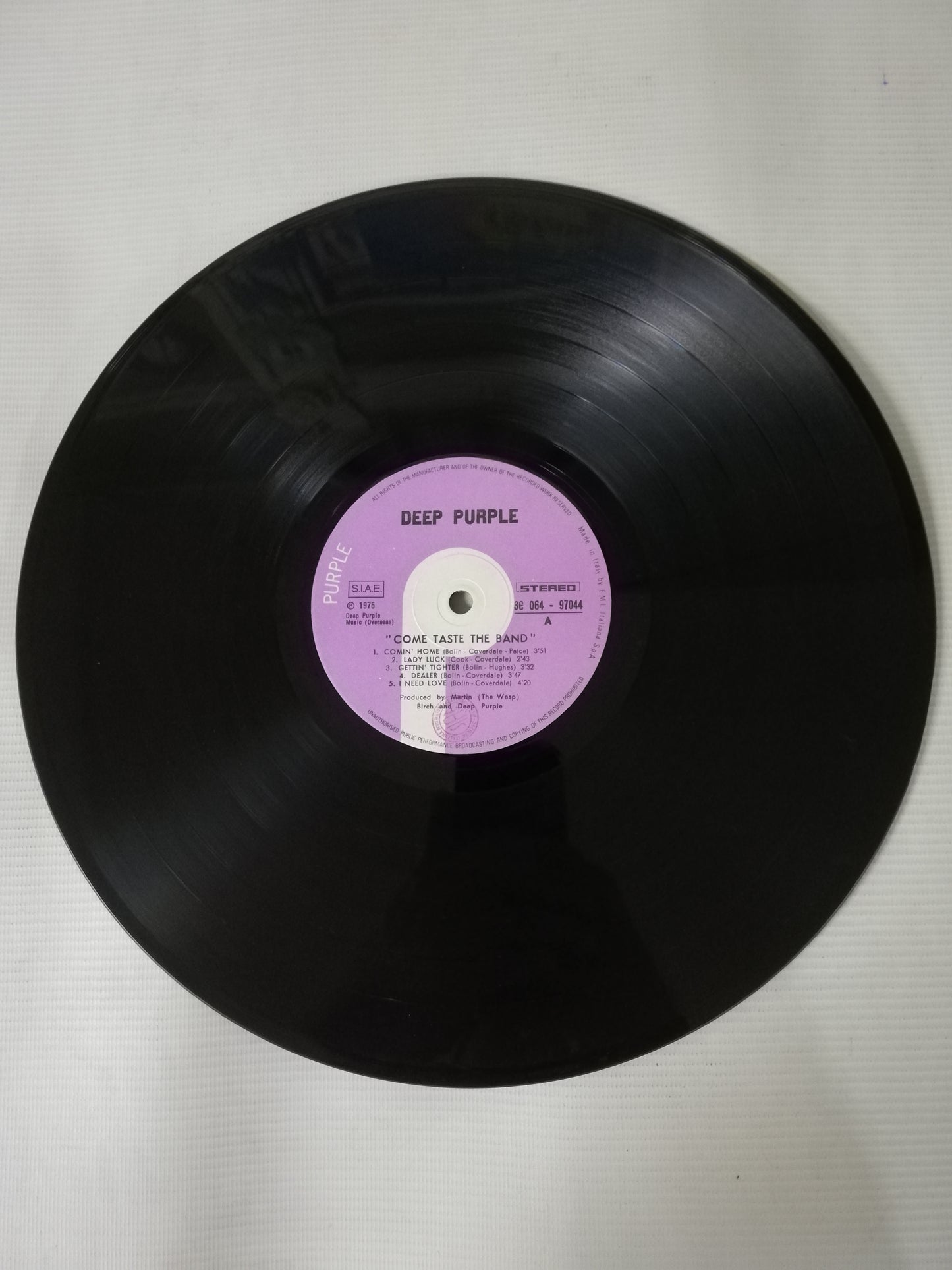 LP DEEP PURPLE - COME TASTE THE BAND