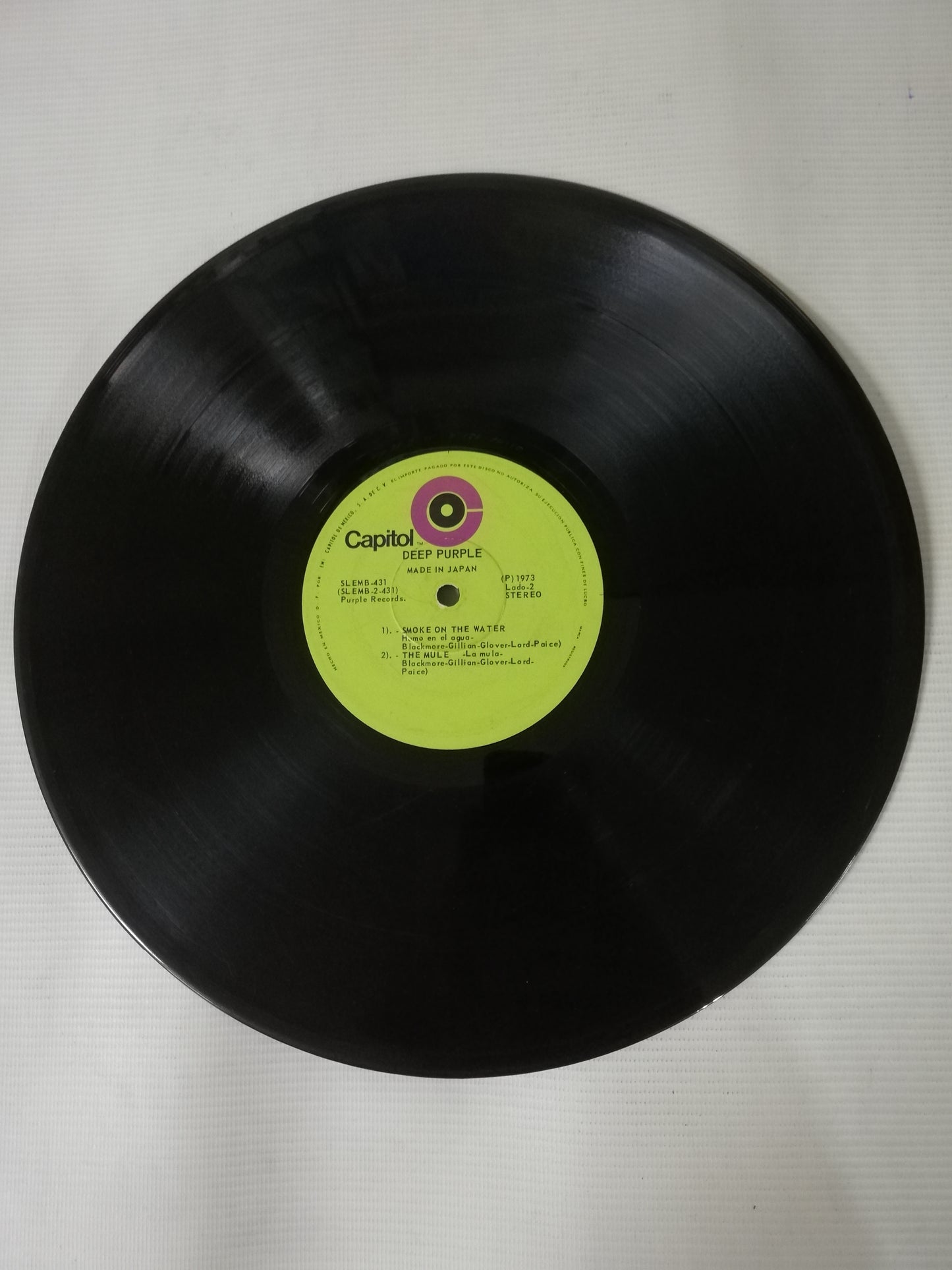LP DEEP PURPLE - LIVE IN JAPAN - VINYL X 2