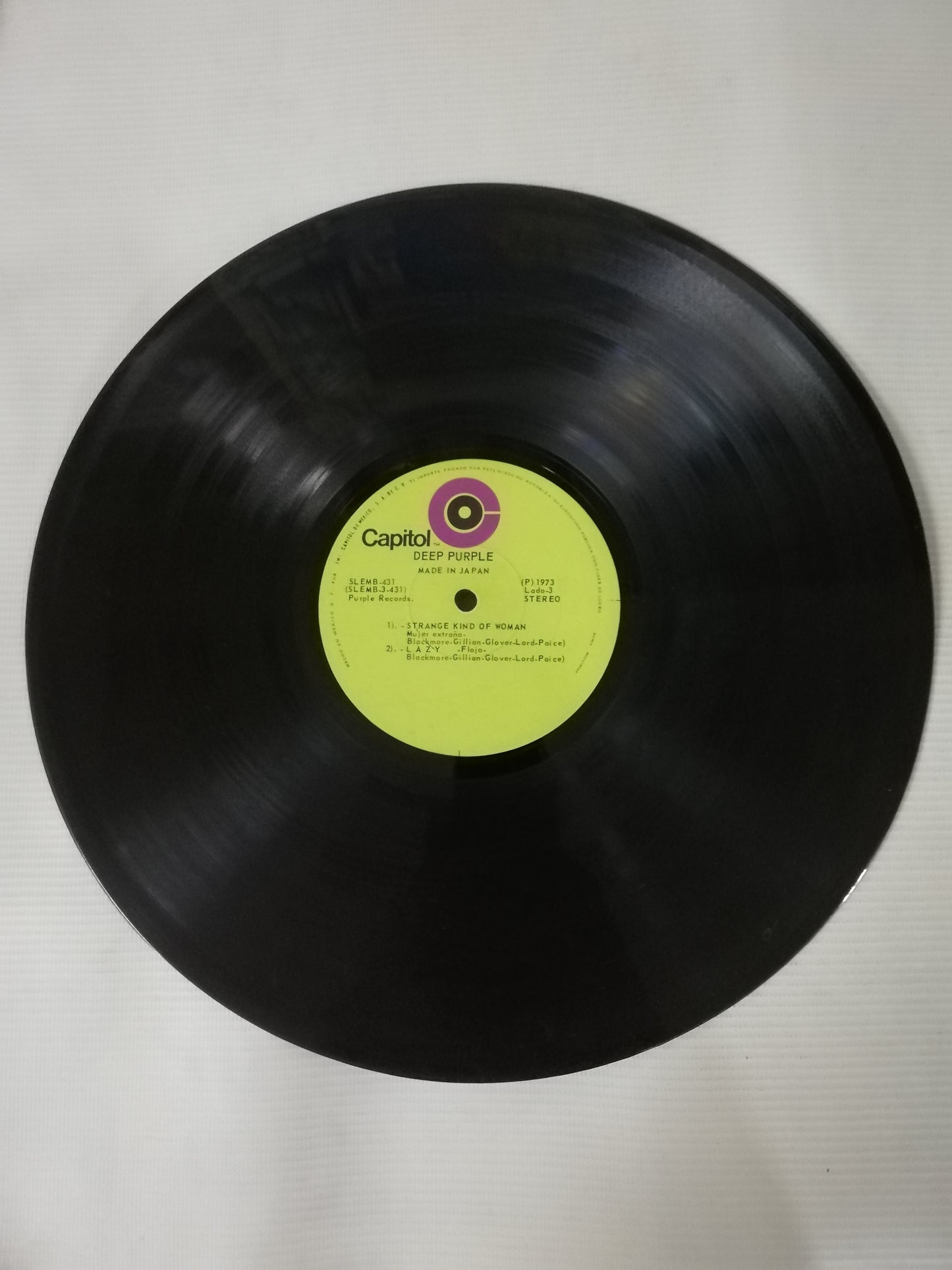LP DEEP PURPLE - LIVE IN JAPAN - VINYL X 2