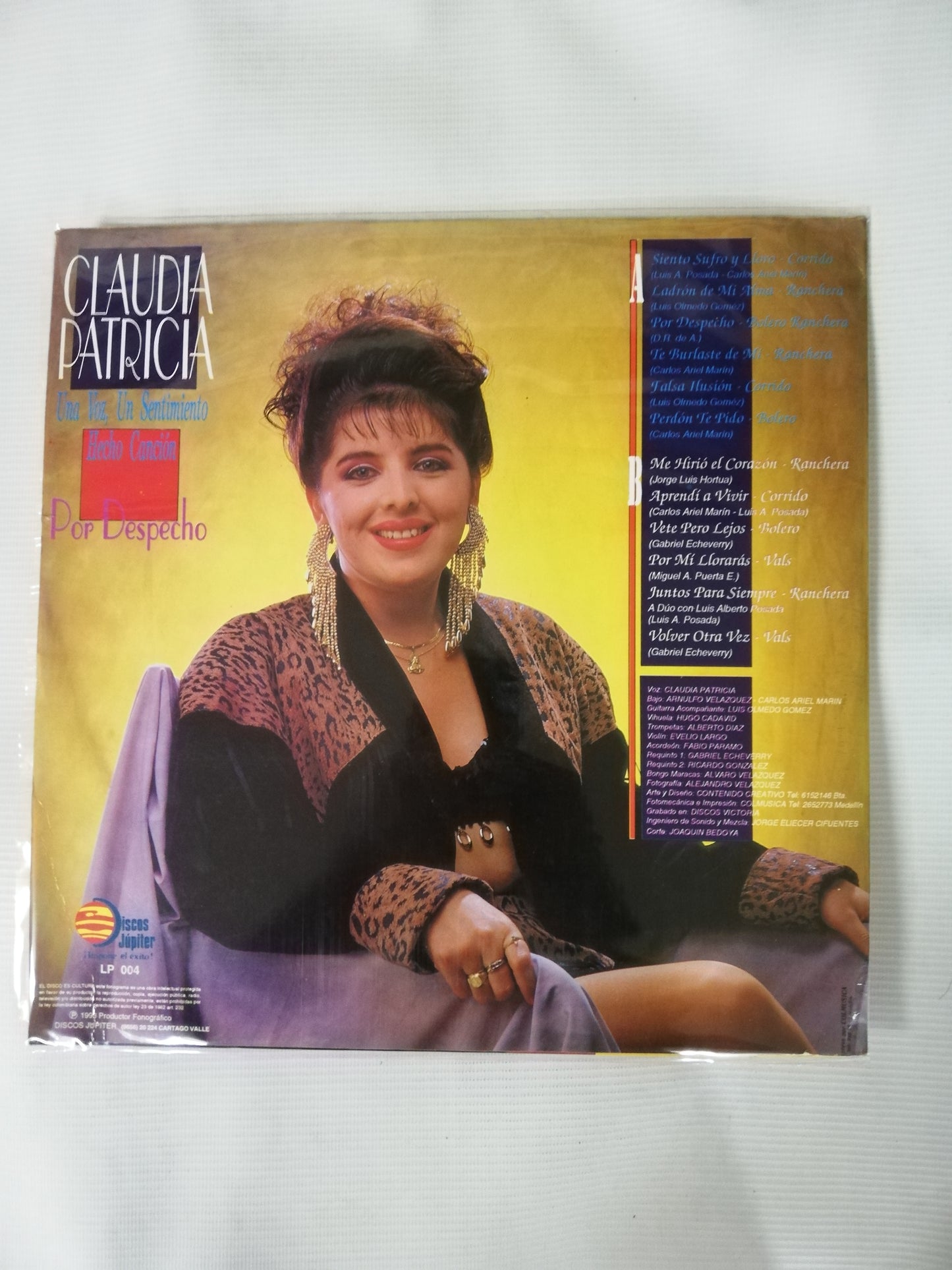 LP CLAUDIA PATRICIA - POR DESPECHO