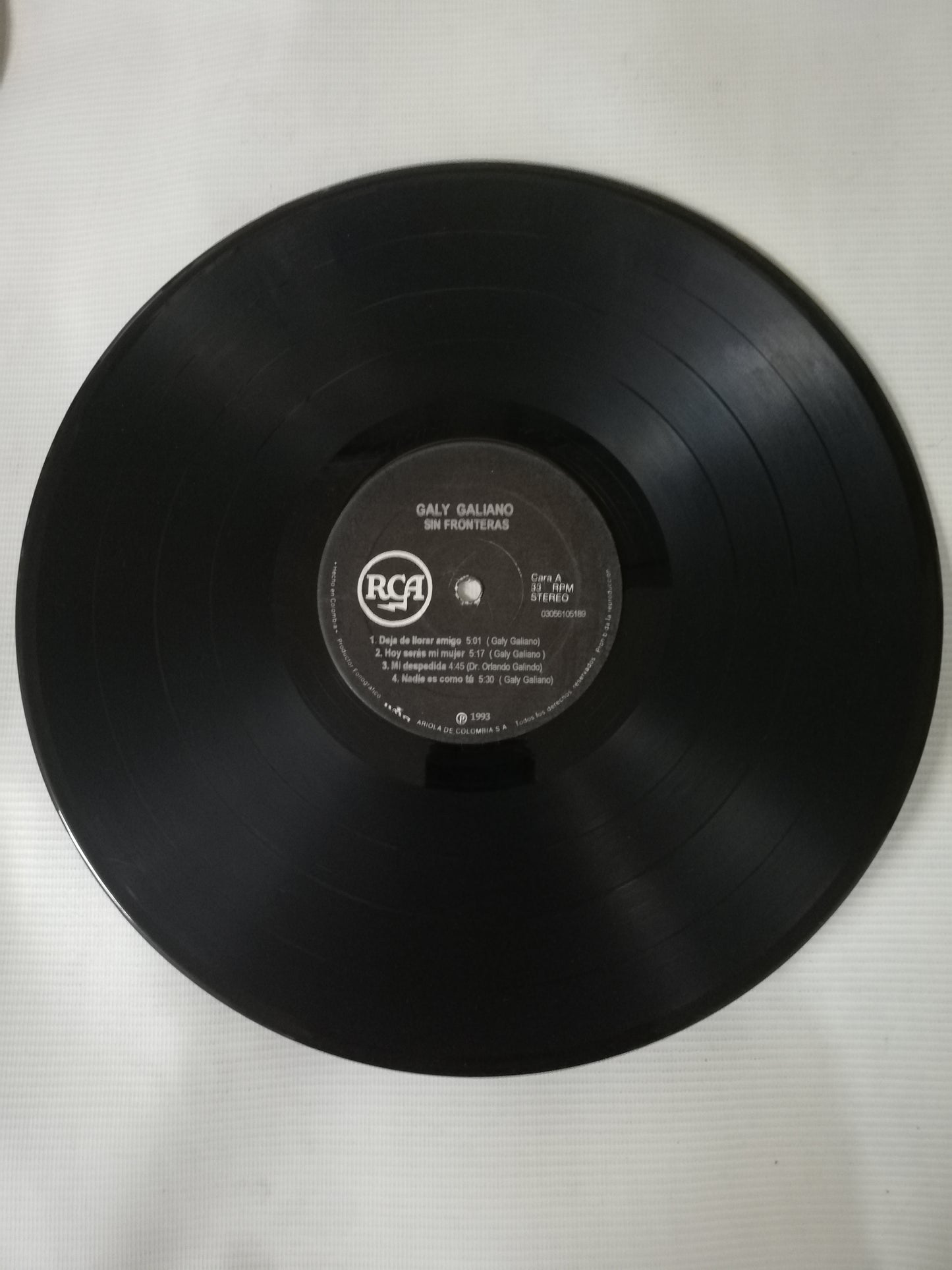 LP GALY GALIANO - SIN FRONTERAS