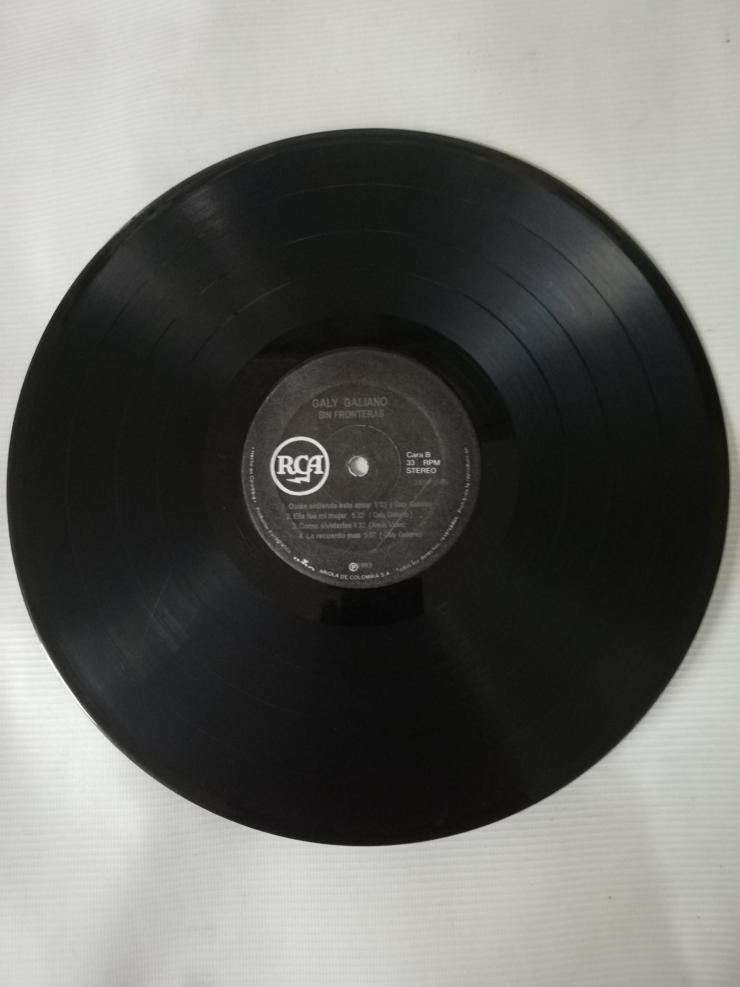 LP GALY GALIANO - SIN FRONTERAS