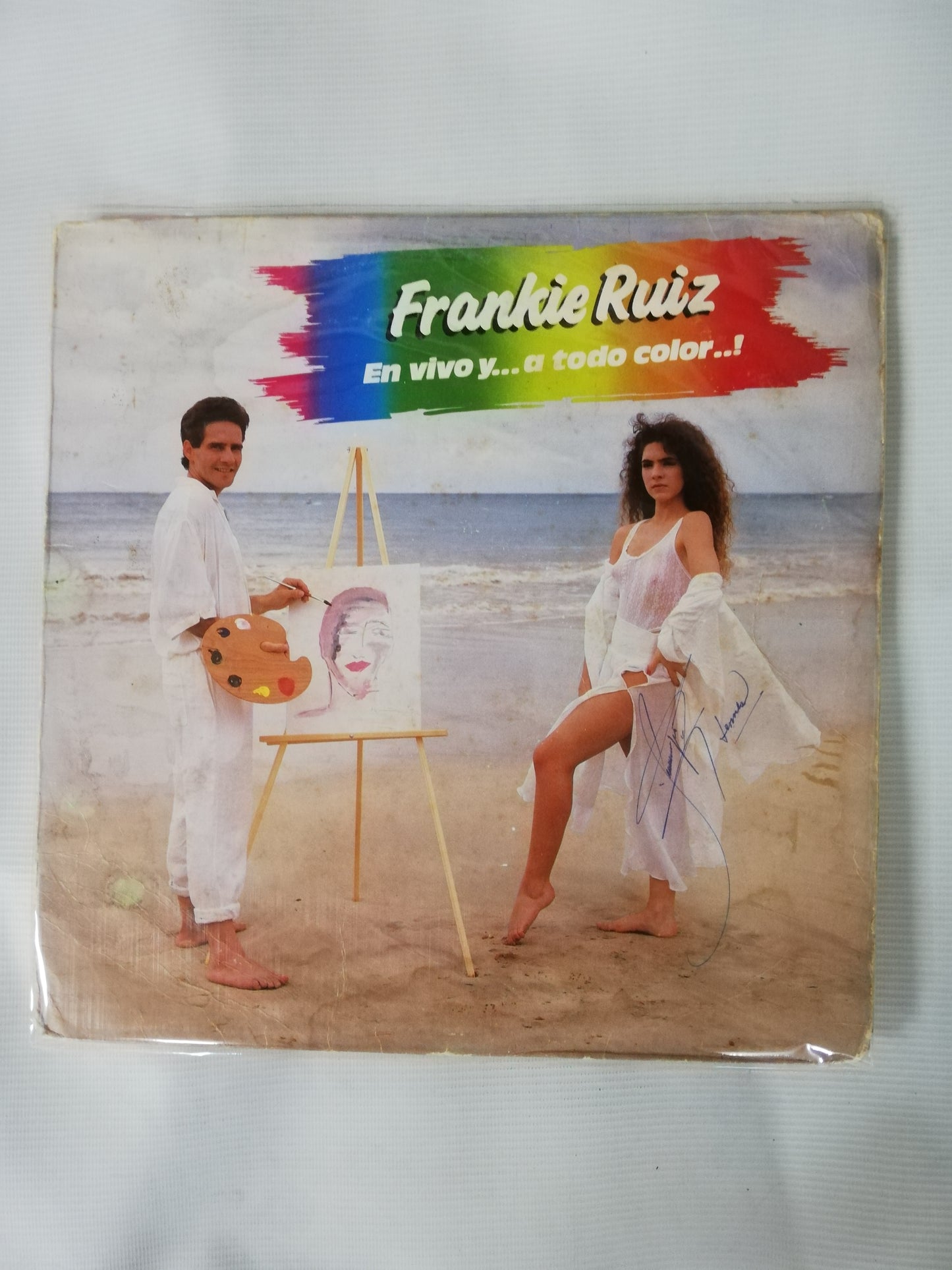 LP FRANKIE RUIZ - EN VIVO Y... A TODO COLOR..!