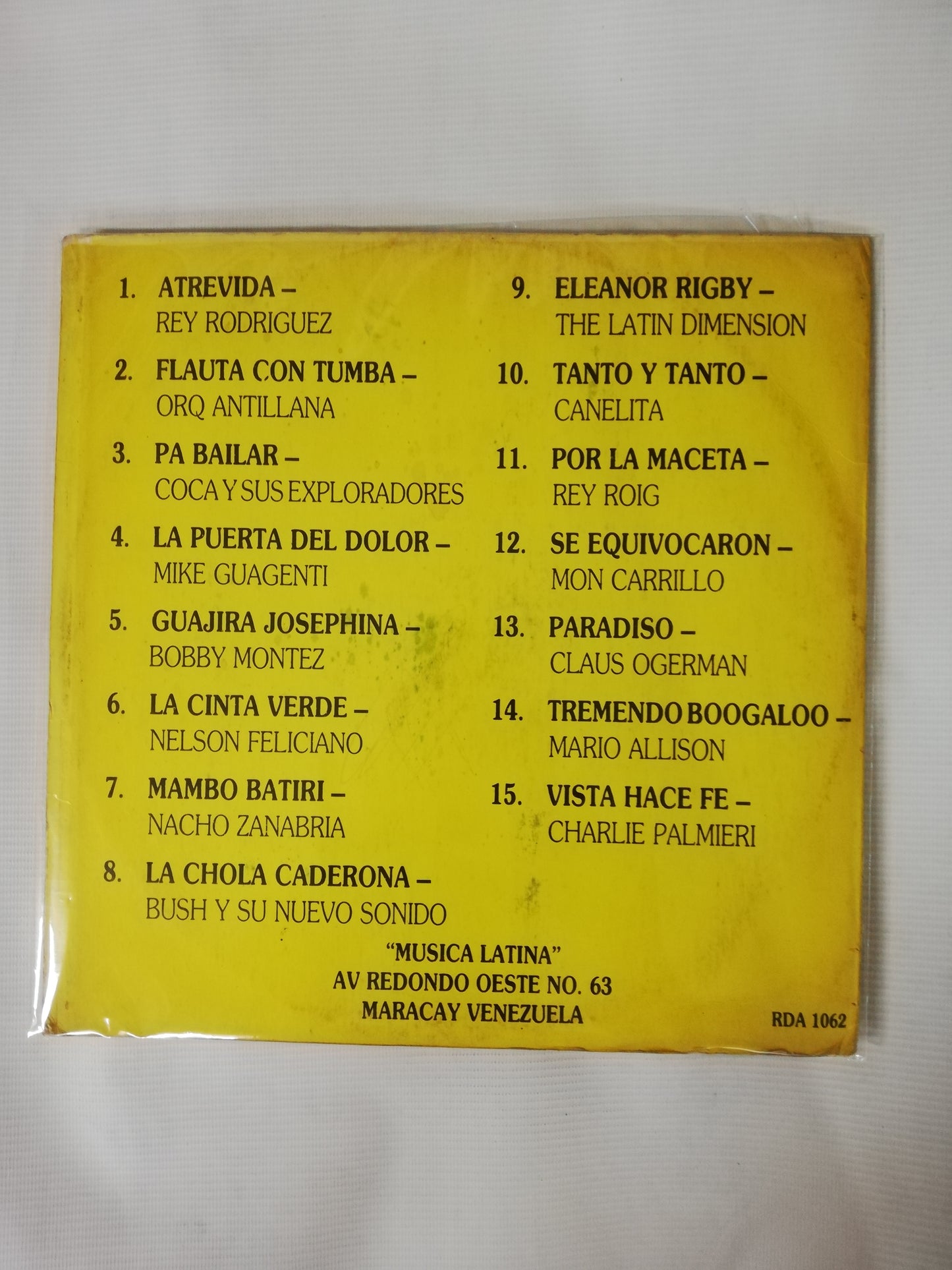 LP RUMBA DEL AYER EN EL SONIDO DE HOY - RUMBA DEL AYER EN EL SONIDO DE HOY VOL. 1