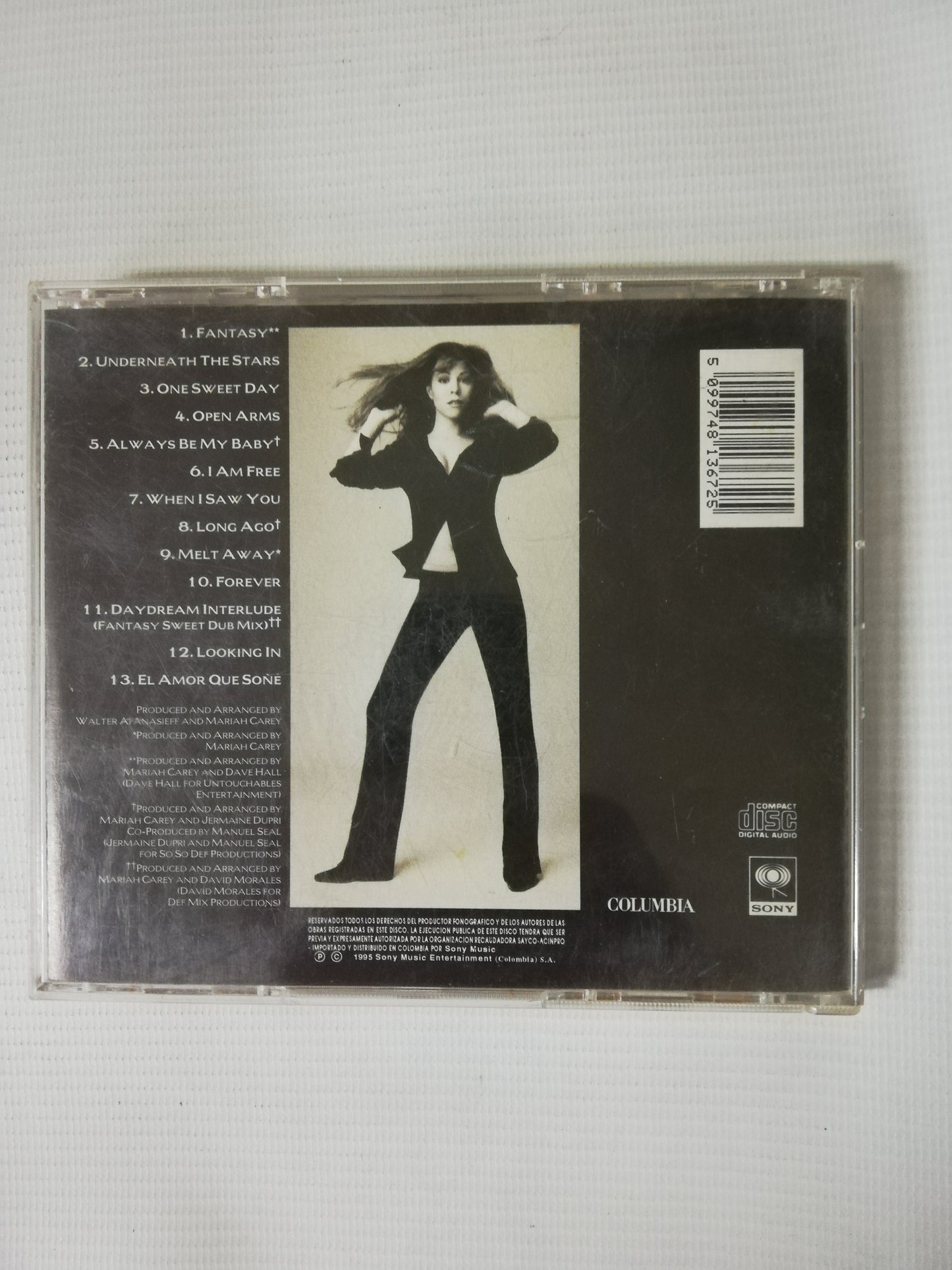 CD MARIAH CAREY - DAY DREAM