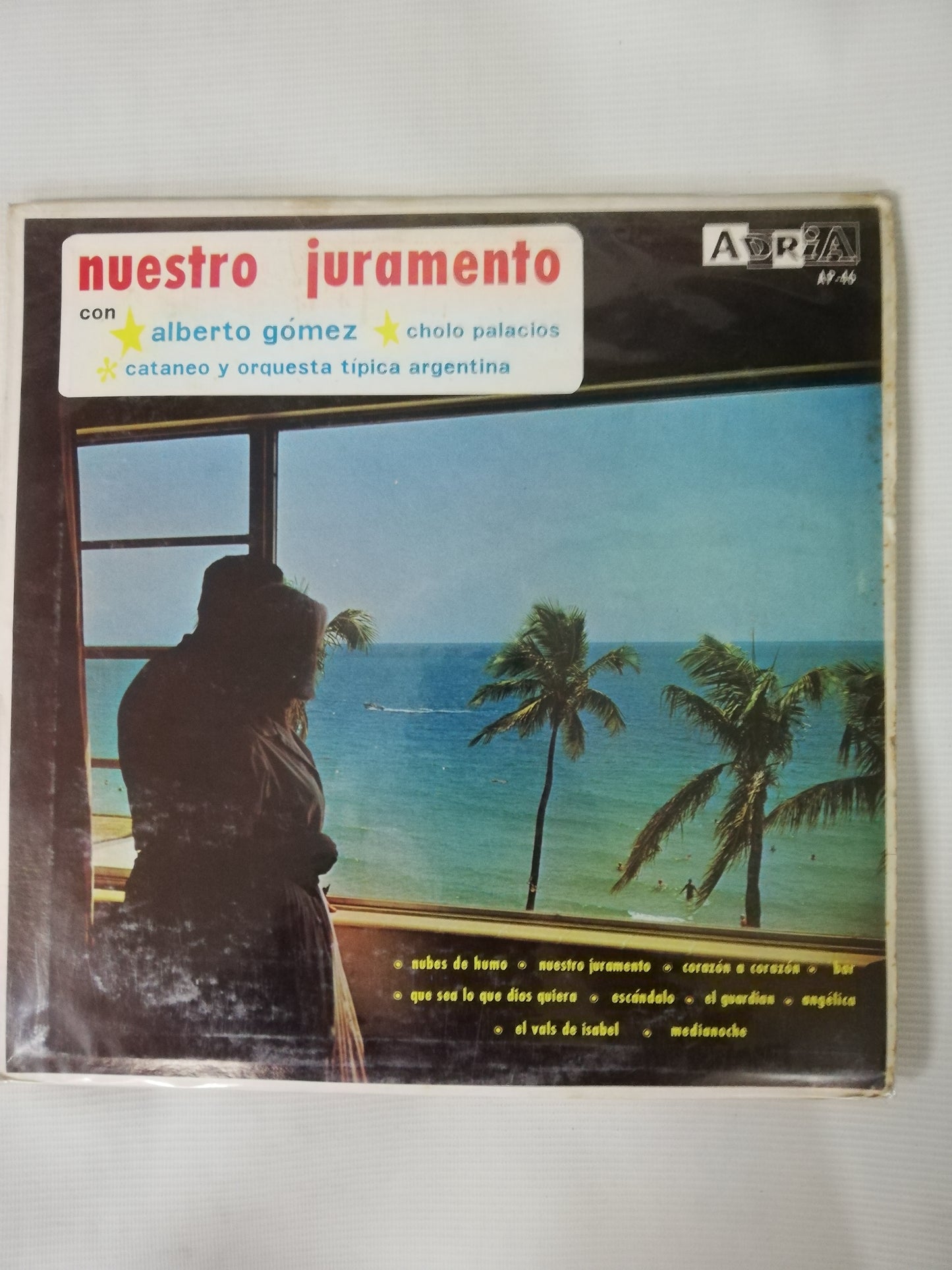LP ALBERTO GOMEZ / CHOLO PALACIOS / CATANEO Y ORQUESTA TIPICA ARGENTINA - NUESTRO JURAMENTO