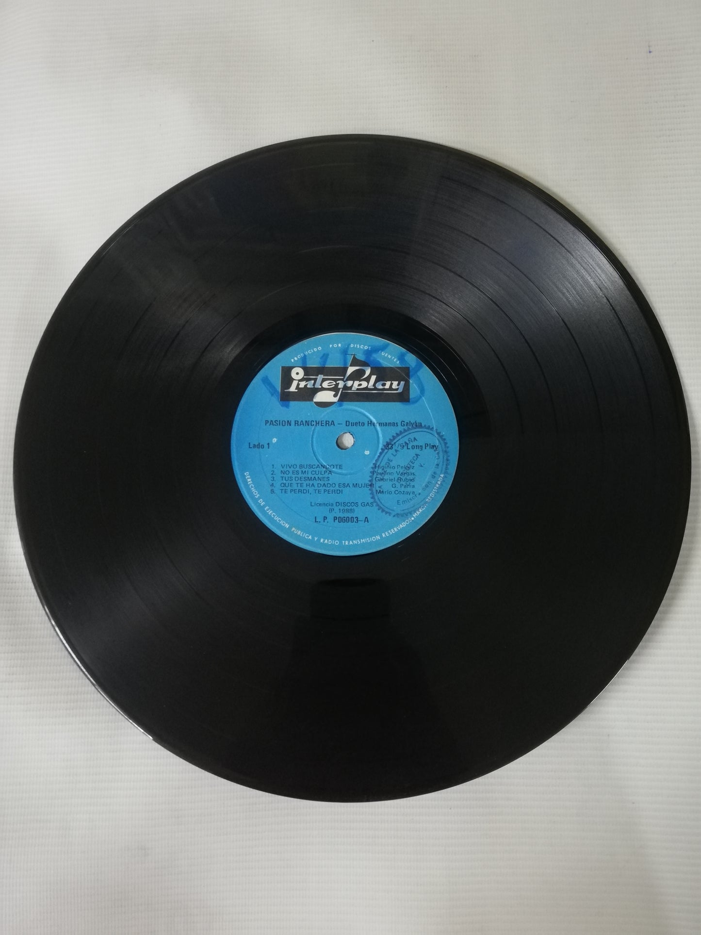 LP DUETO HERMANAS GALVÁN - PASIÓN RANCHERA