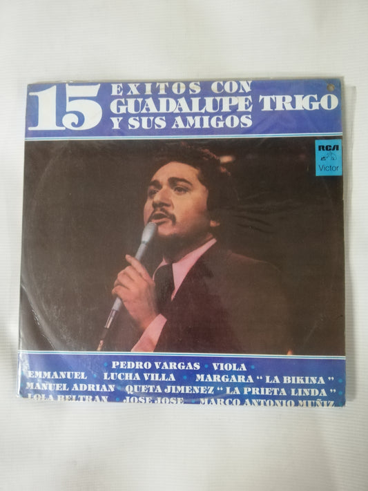 LP GUADALUPE TRIGO - 15 EXITOS DE GUADALUPE TRIGO Y SUS AMIGOS