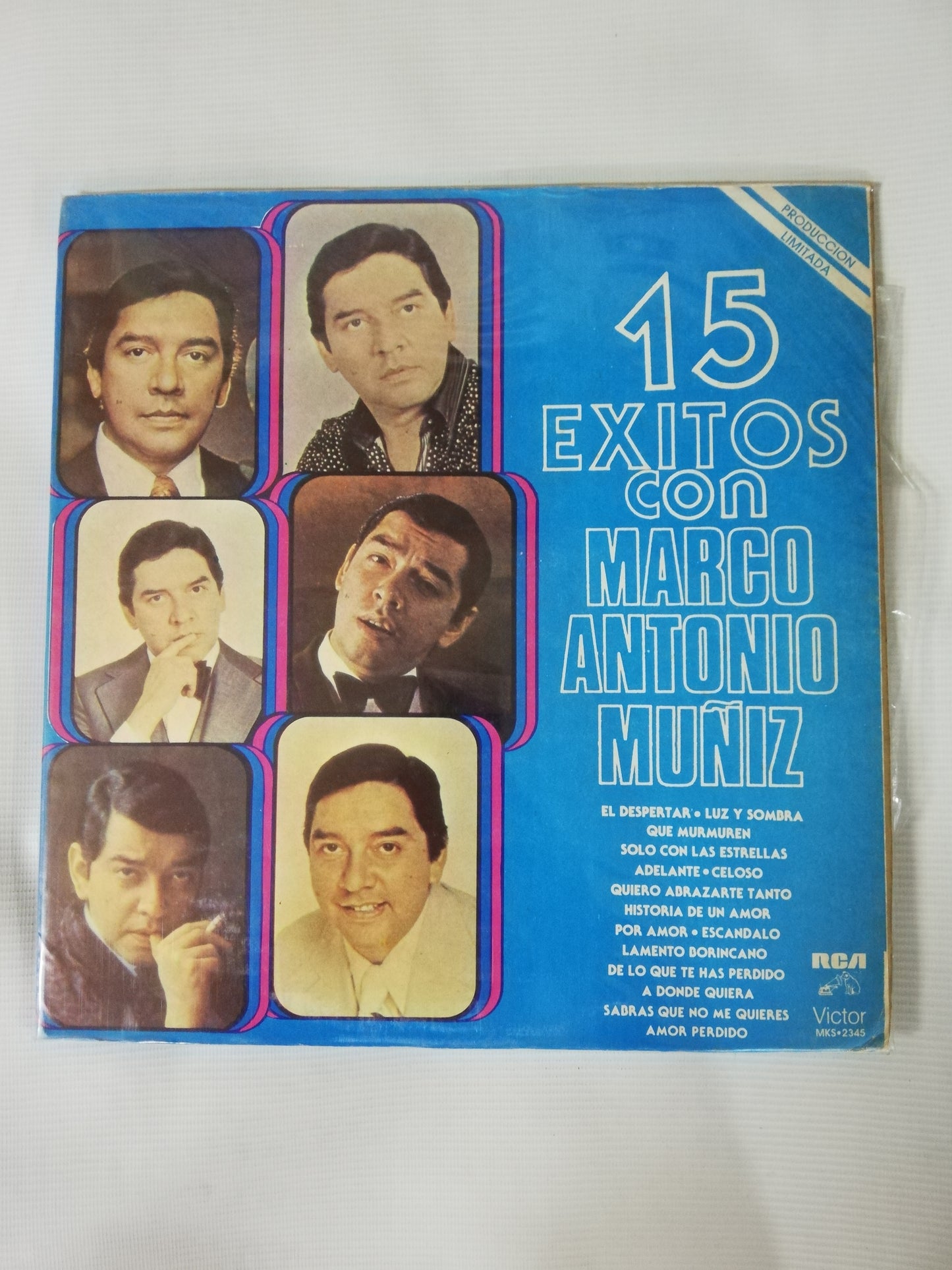 LP MARCO ANTONIO MUÑIZ - 15 EXITOS DE MARCO ANTONIO MUÑIZ