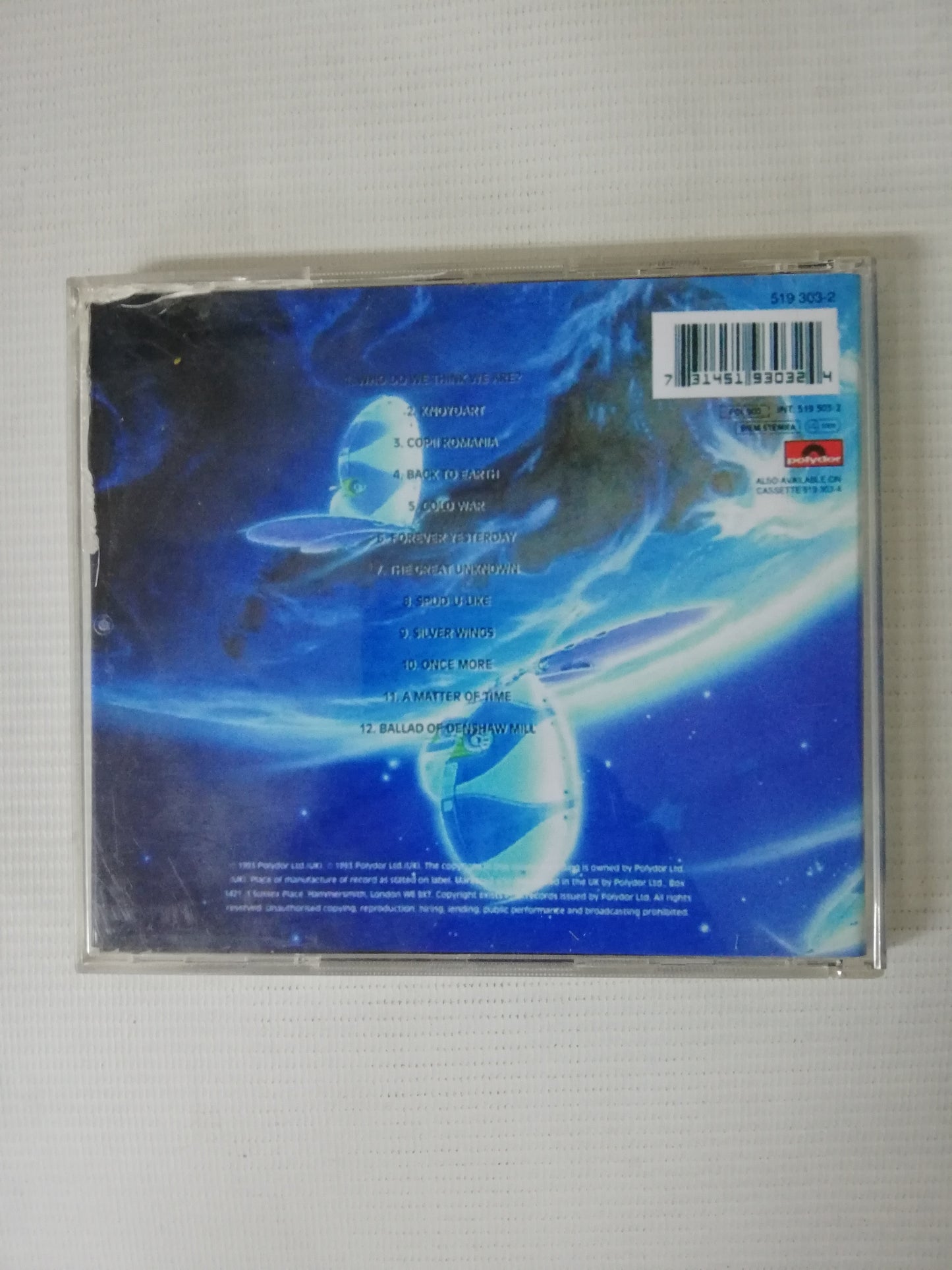 CD BARCLAY JAMES HARVEST - CAUGHT IN THE LIGHT