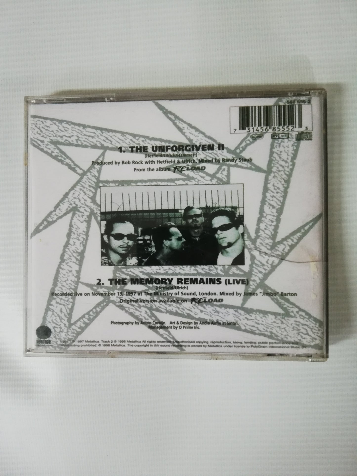 CD METALLICA - THE UNFORGIVEN II
