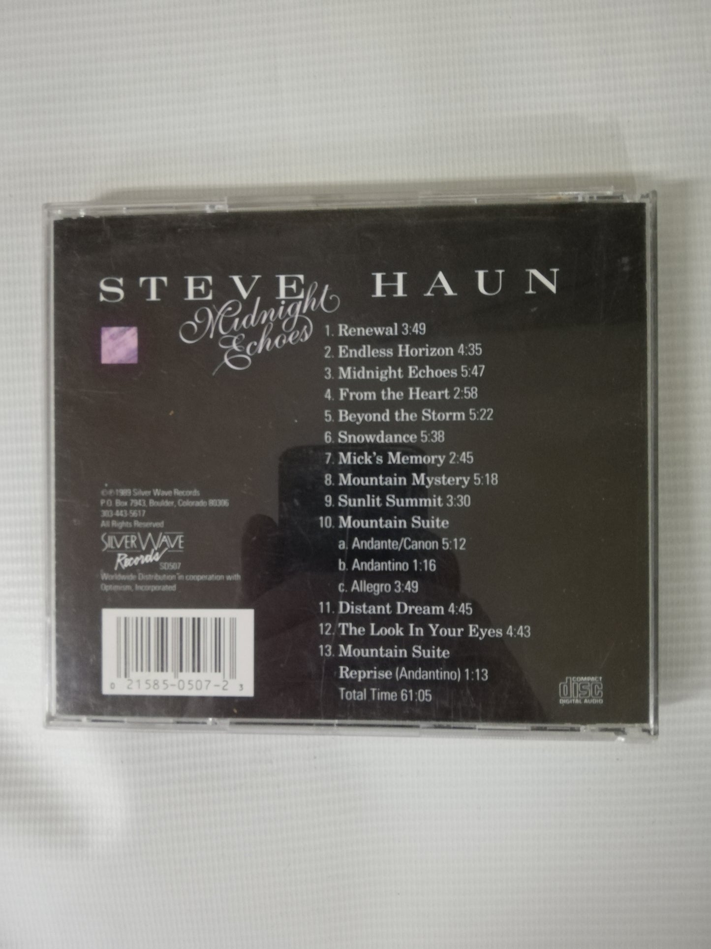 CD STEVE HAUN - MIDNIGHT ECHOES