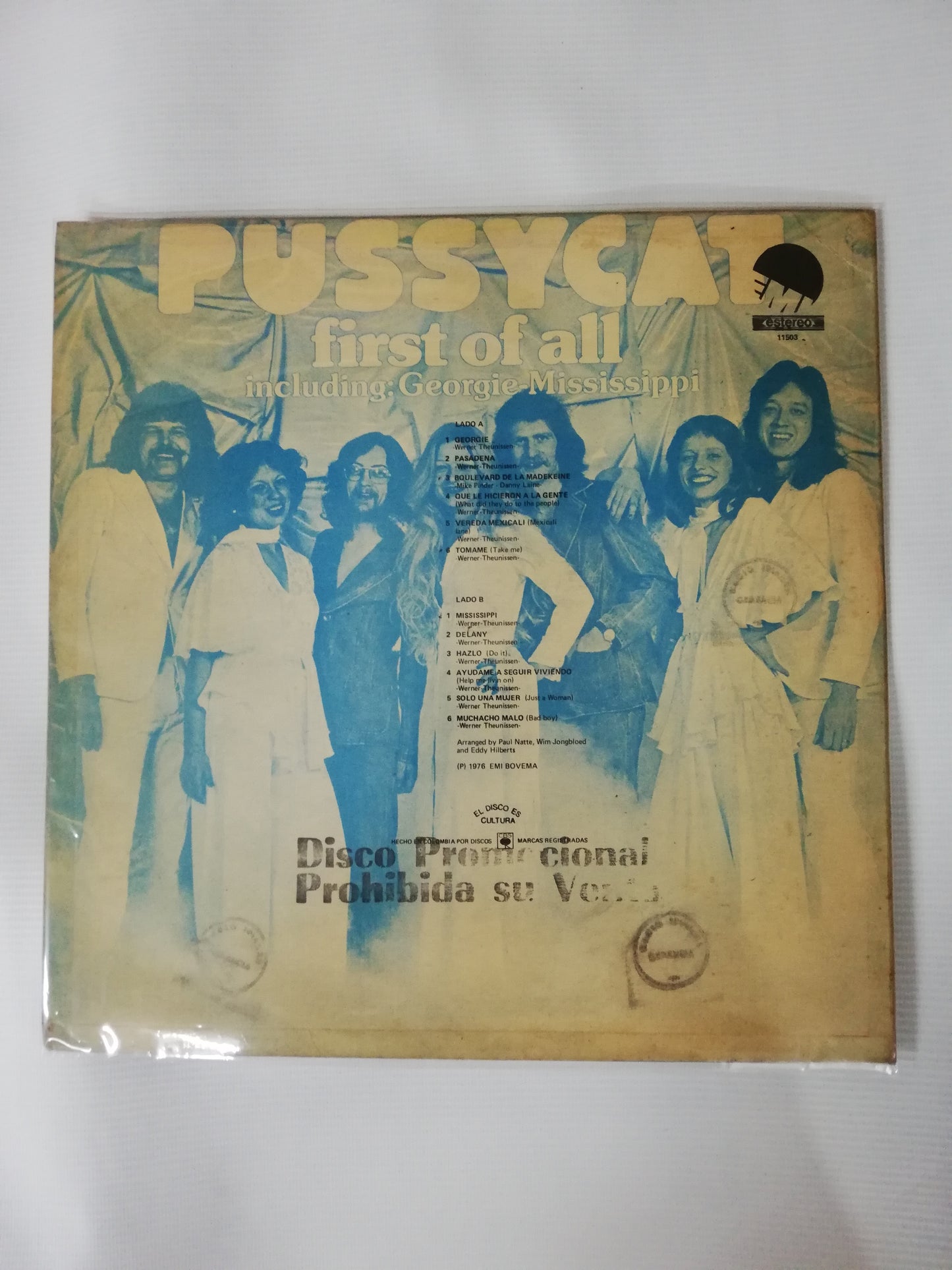 LP PUSSYCAT - FIRST OF ALL