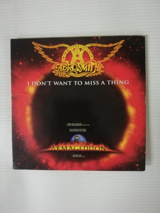 CD AEROSMITH - I DON´T WANT TO MISS A THING