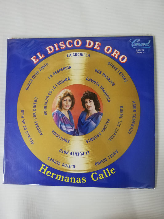 LP HERMANAS CALLE - EL DISCO DE ORO