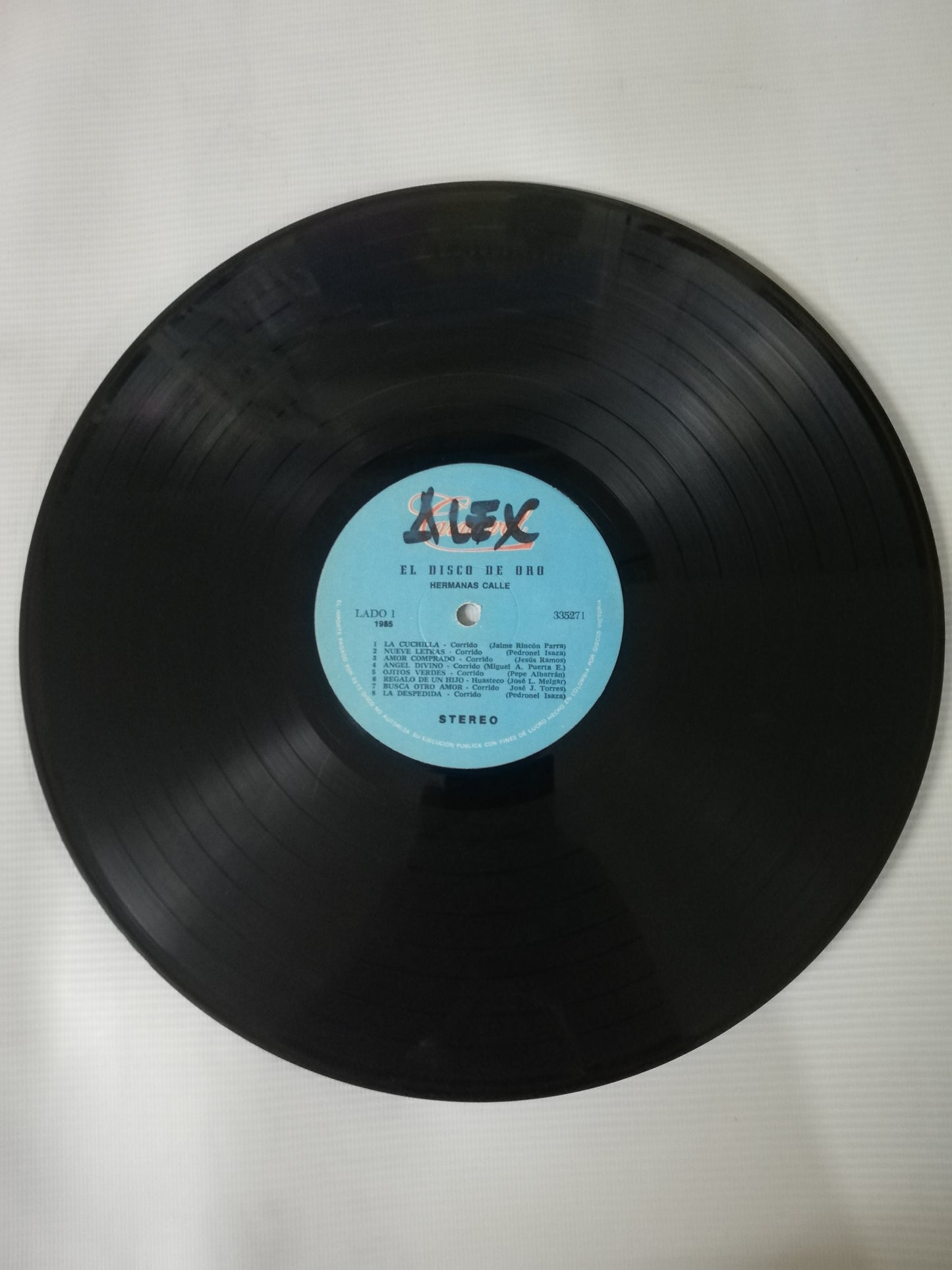 LP HERMANAS CALLE - EL DISCO DE ORO