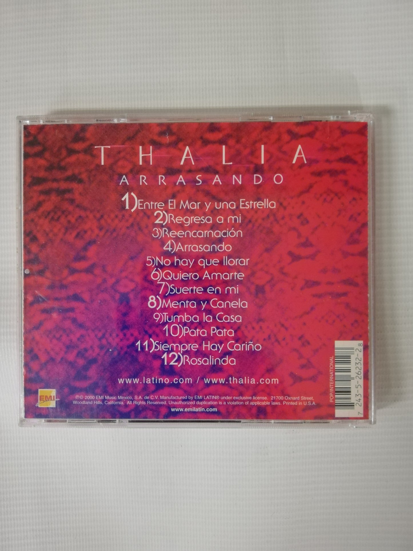 CD THALIA - ARRASANDO