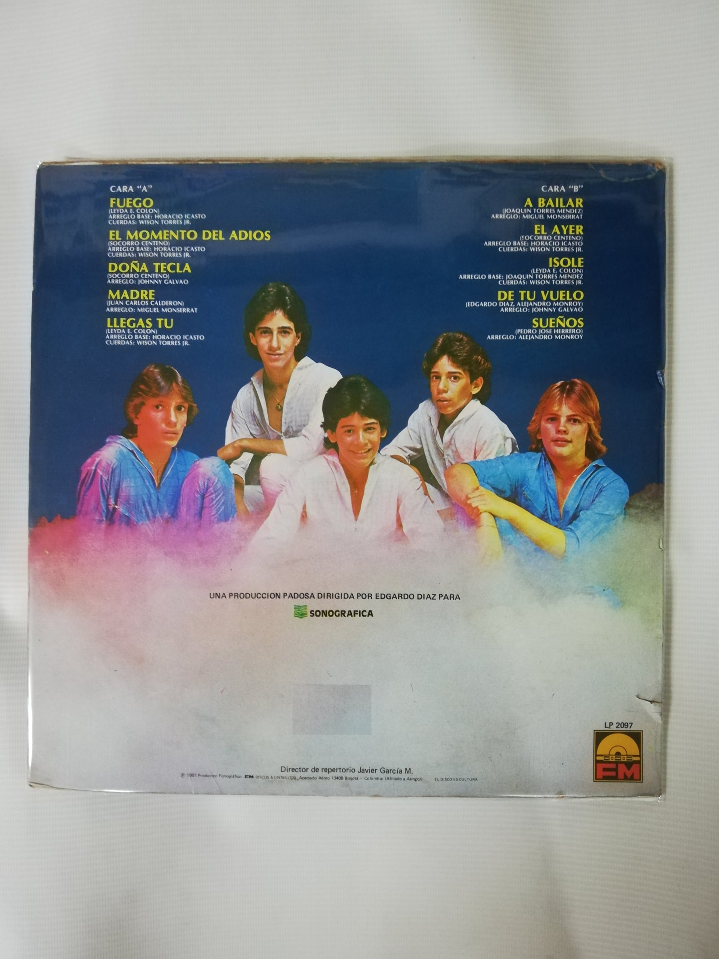 LP MENUDO - FUEGO