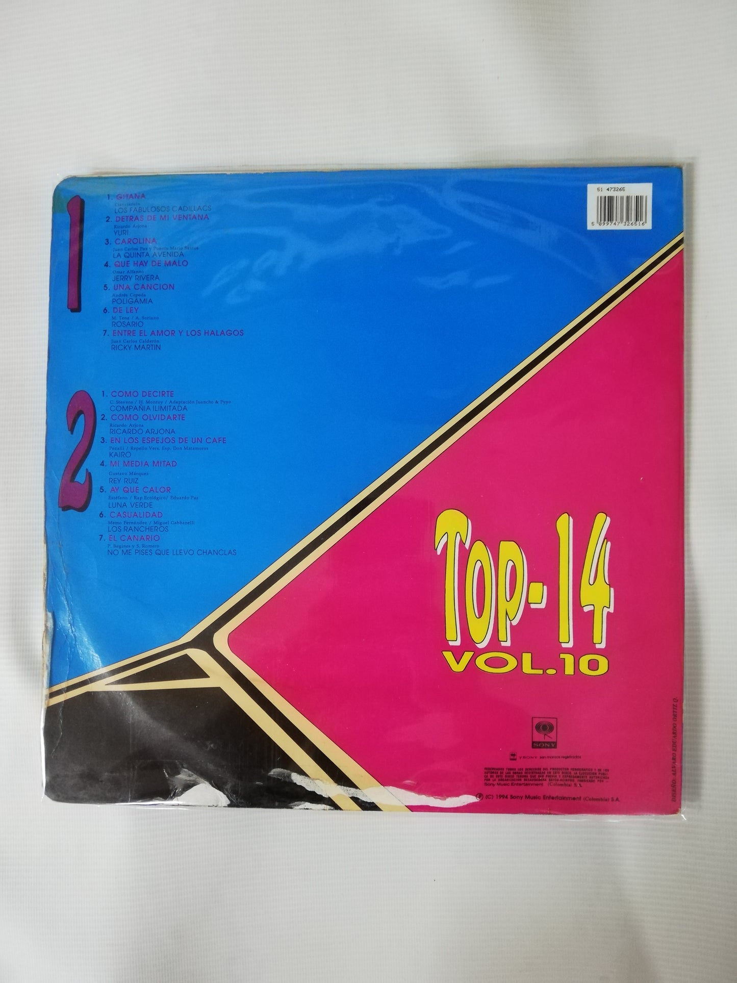 LP TOP 14 - TOP 14 VOL. 10