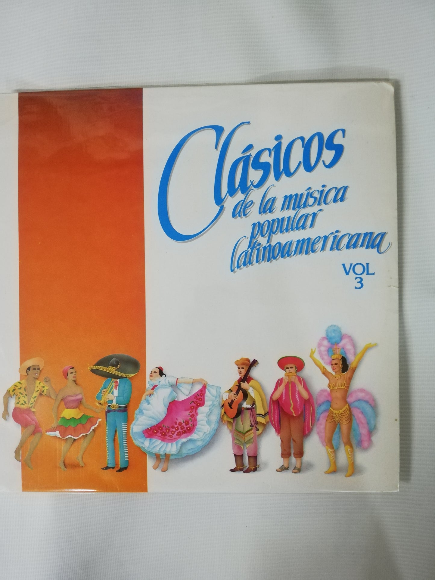 LP CLÁSICOS DE LA MÚSICA POPULAR LATINOAMERICANA - CLÁSICOS DE LA MÚSICA POPULAR LATINOAMERICANA VOL. 3