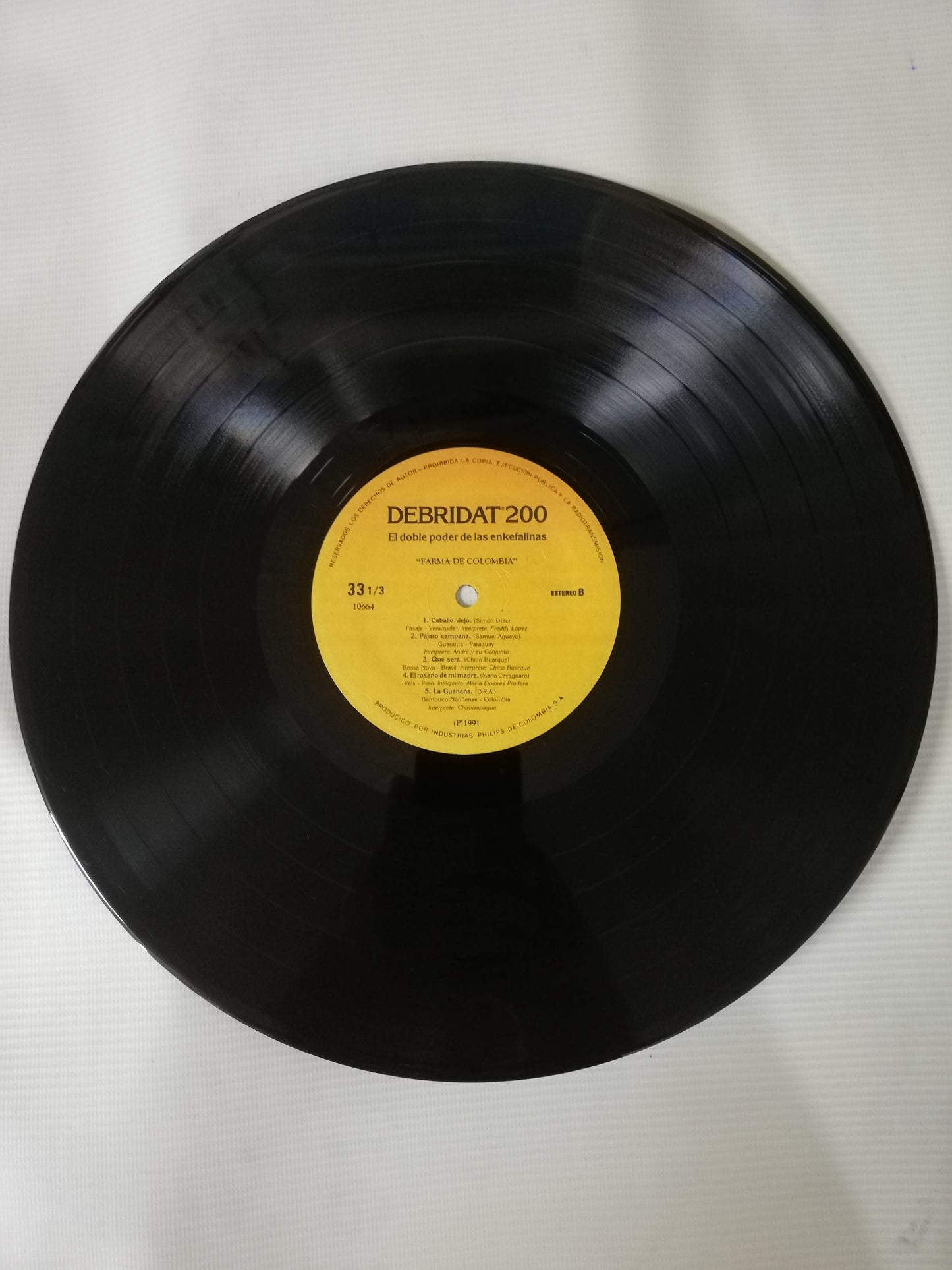 LP CLÁSICOS DE LA MÚSICA POPULAR LATINOAMERICANA - CLÁSICOS DE LA MÚSICA POPULAR LATINOAMERICANA VOL. 3