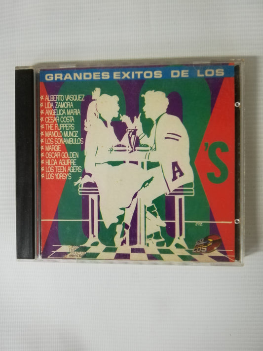 CD GRANDES EXITOS DELOS 60´S - VARIOS INTÉRPRETES