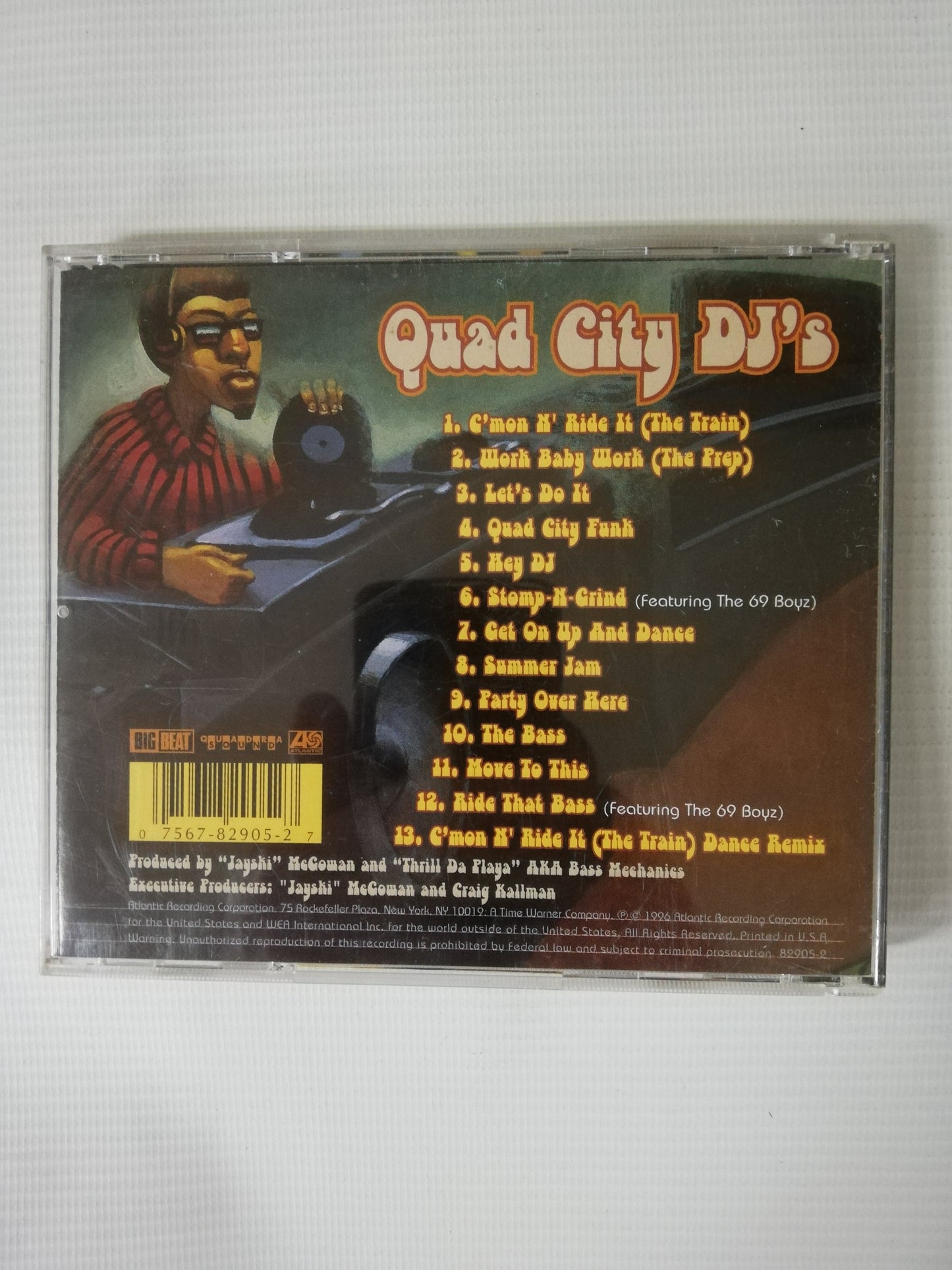 CD QUAD CITY DJ´S - GET ON UP AND DANCE