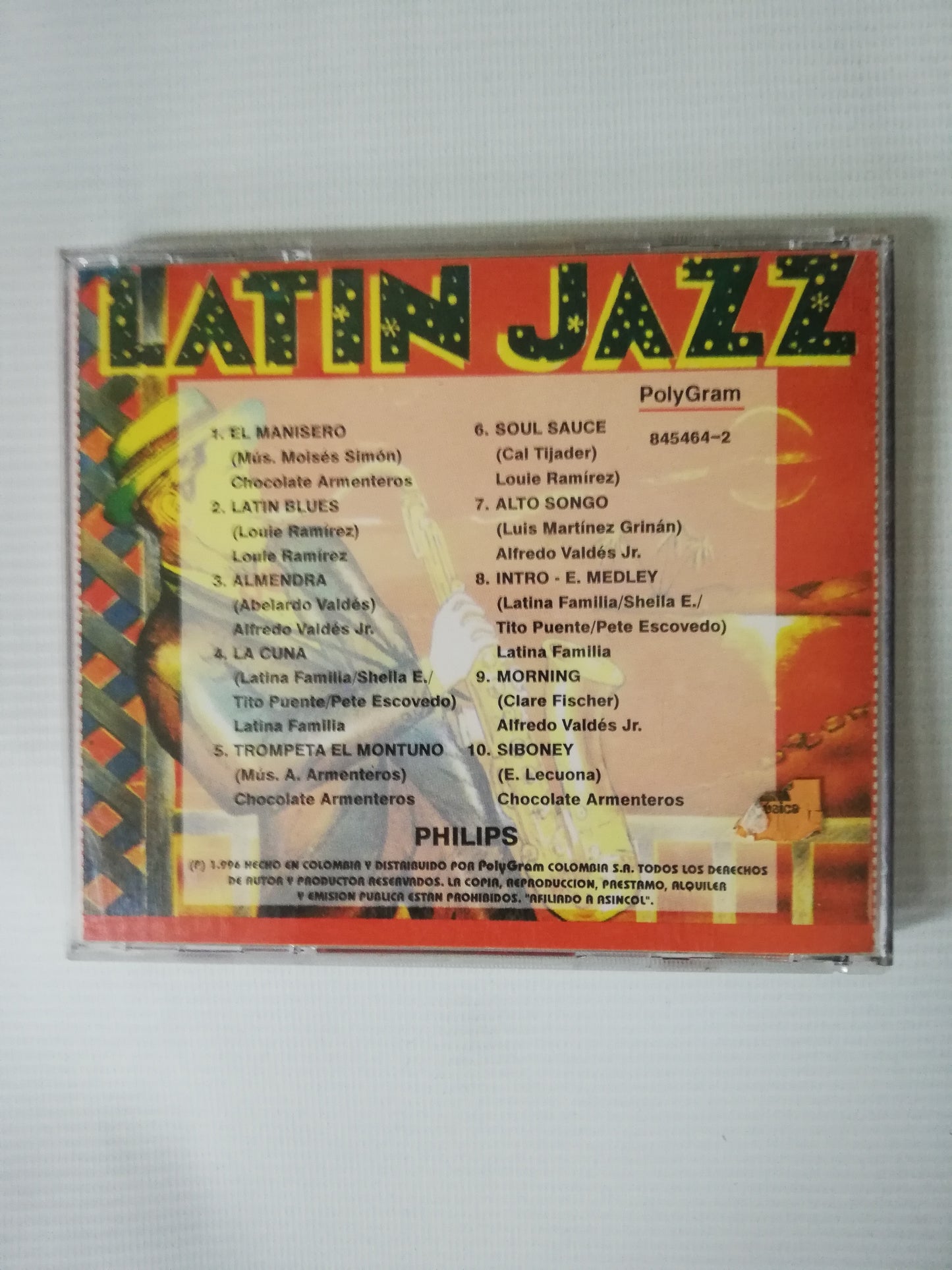 CD LATIN JAZZ - VARIOS INTÉRPRETES
