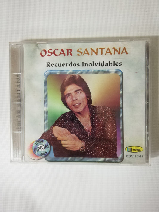 CD OSCAR SANTANA - RECUERDOS INOLVIDABLES