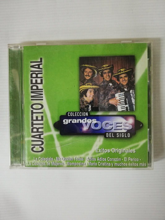 CD CUARTETO IMPERIAL - COLECCIÓN GRANDES VOCES DEL SIGLO