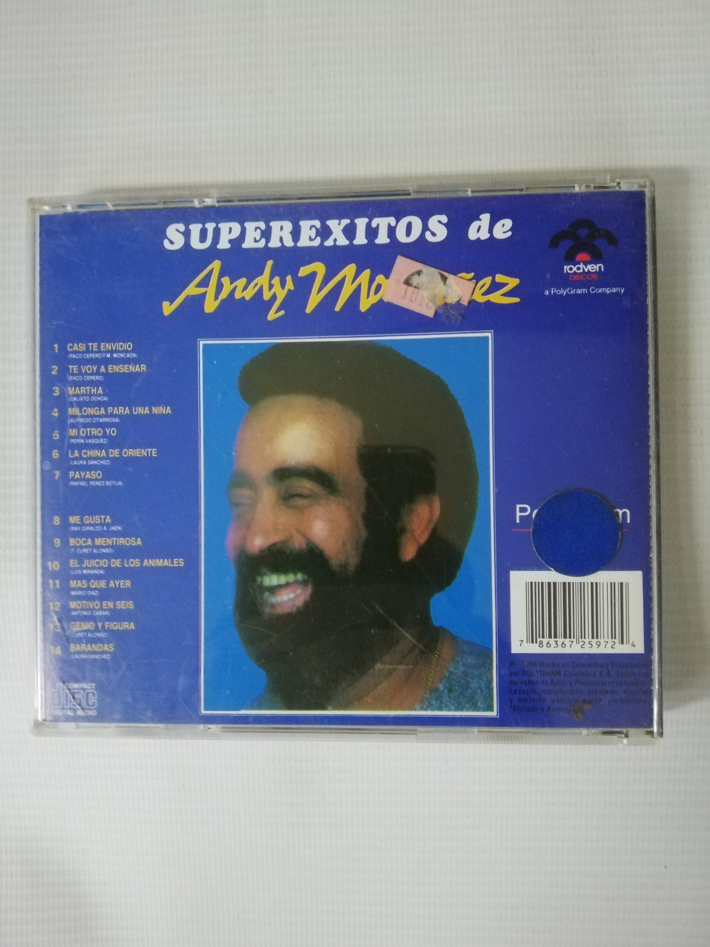 CD ANDY MONTAÑEZ - SUPEREXITOS