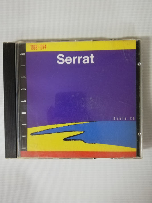 CD JOAN MANUEL SERRAT - ANTOLOGIA 1968-1974 - CD X 2