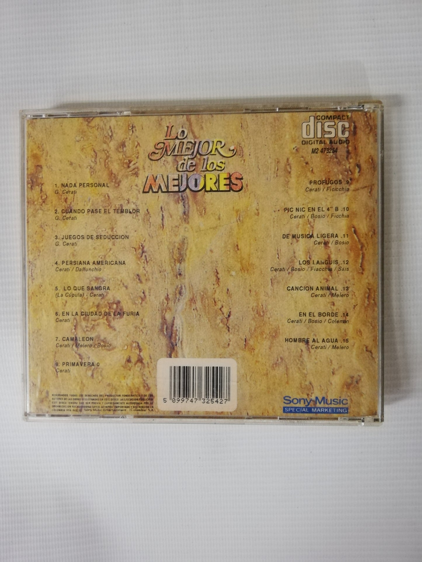 CD SODA STEREO - LO MEJOR DE LOS MEJORES