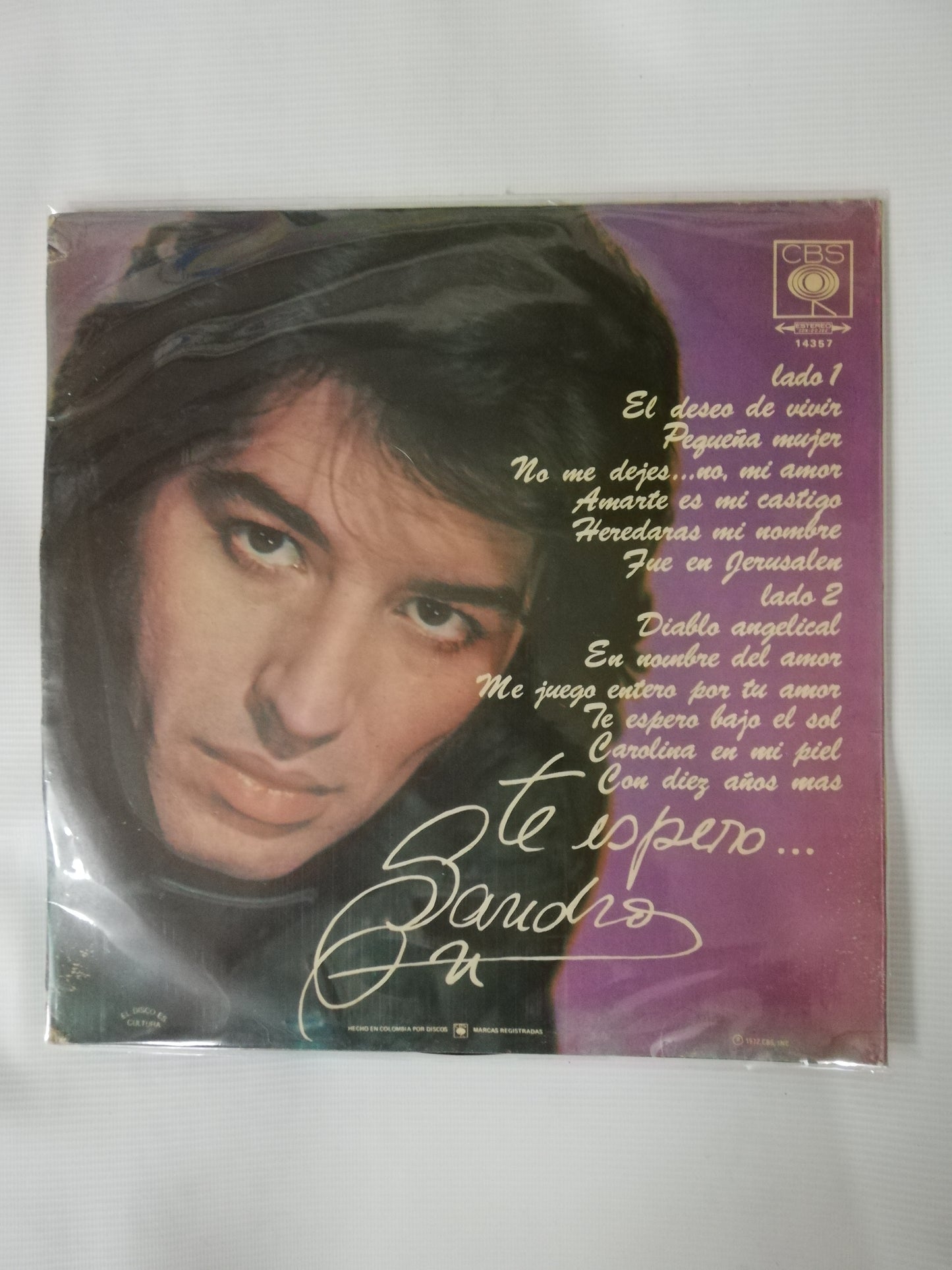 LP SANDRO - TE ESPERO...