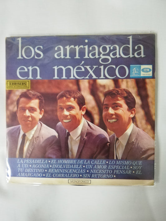LP LOS HERMANOS ARRIAGADA - LOS ARRIAGADA EN MEXICO