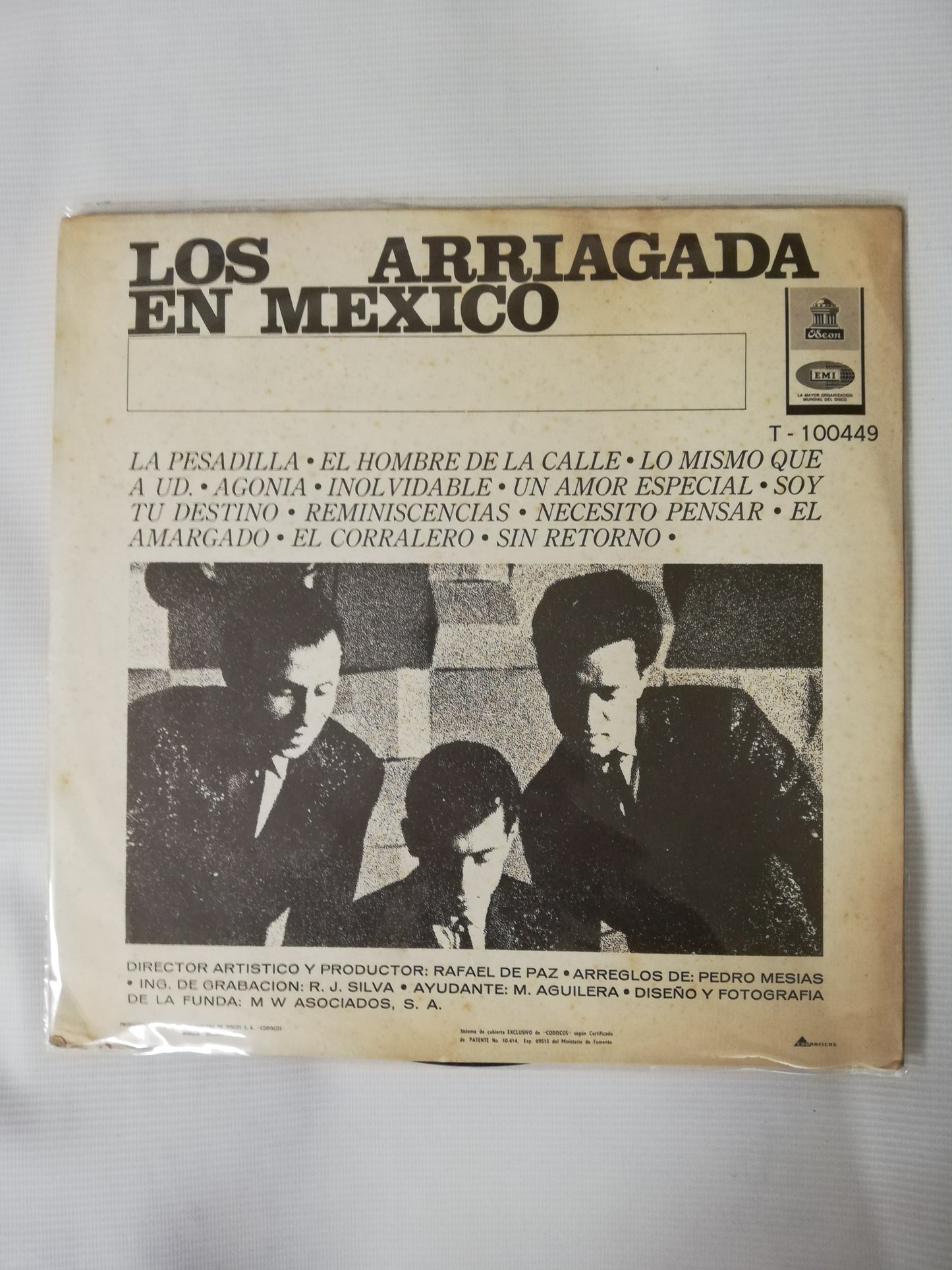 LP LOS HERMANOS ARRIAGADA - LOS ARRIAGADA EN MEXICO