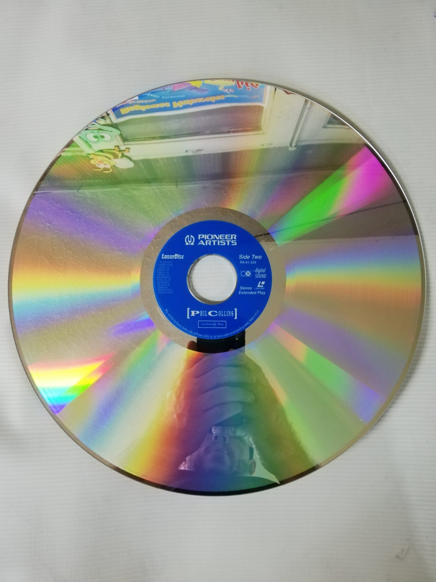 LASER DISC PHIL COLLINS - SERIOUSLY LIVE - LASER DISC X 2