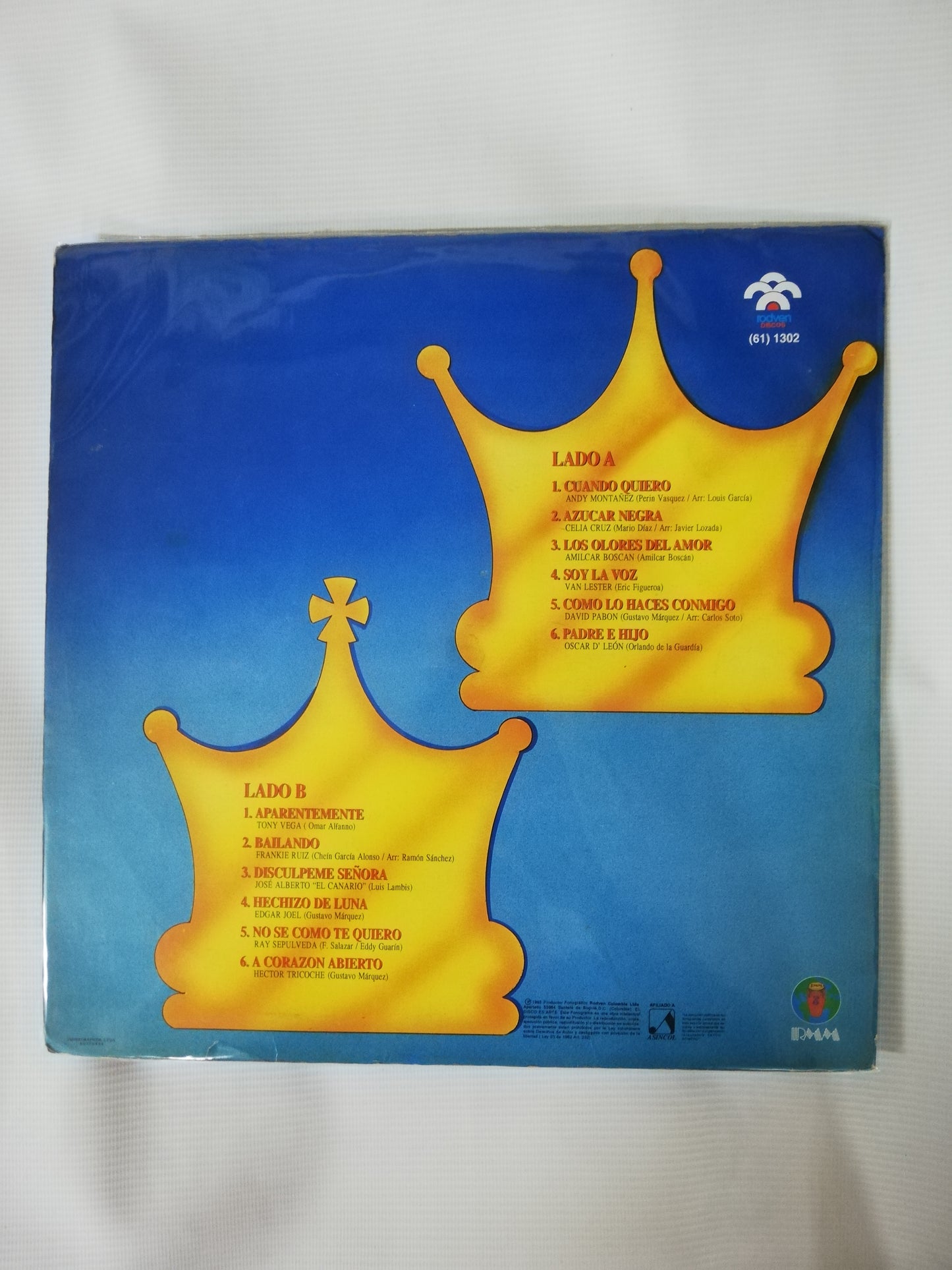 LP LOS REYES DE LA SALSA - VARIOS INTÉRPRETES