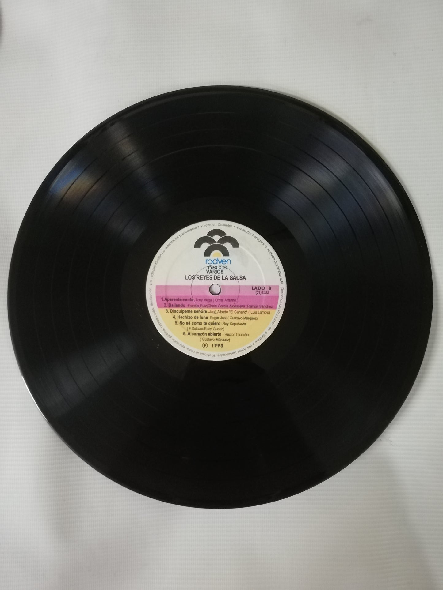 LP LOS REYES DE LA SALSA - VARIOS INTÉRPRETES