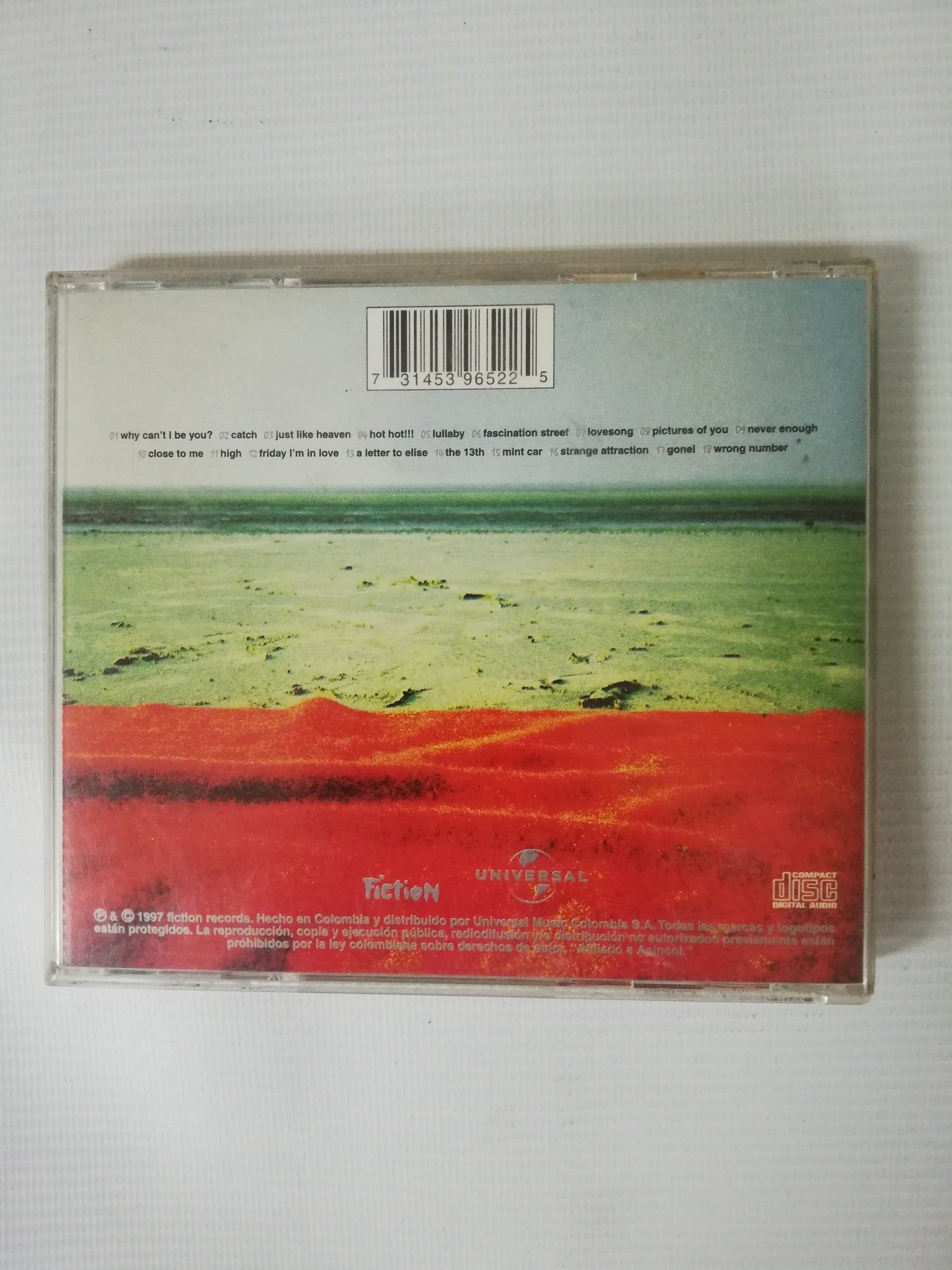 CD THE CURE - GALORE: THE SINGLES 1987-1997