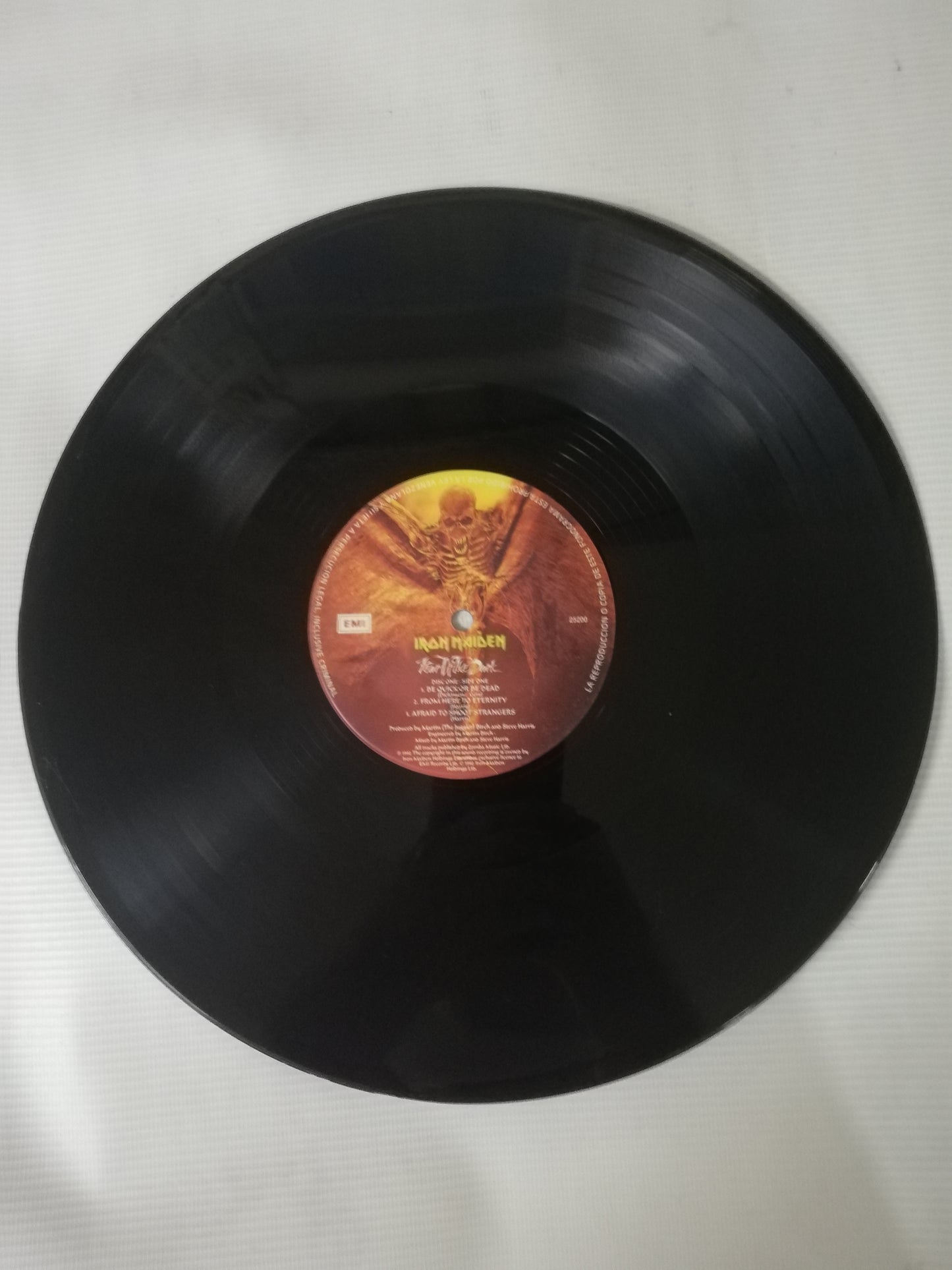 LP IRON MAIDEN - FEAR OF THE DARK - VINYL X 2
