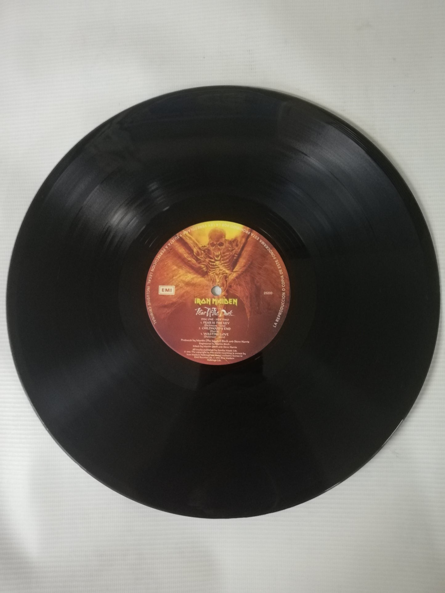 LP IRON MAIDEN - FEAR OF THE DARK - VINYL X 2