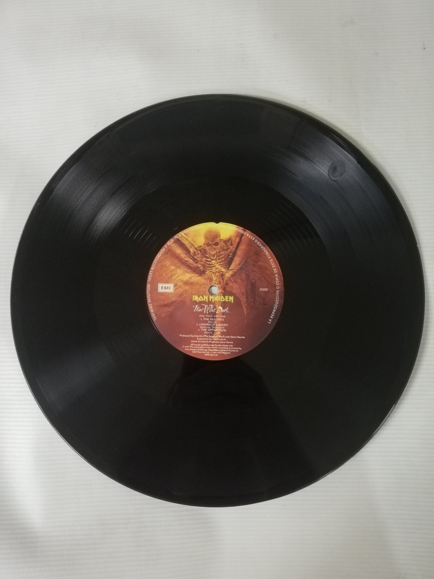 LP IRON MAIDEN - FEAR OF THE DARK - VINYL X 2